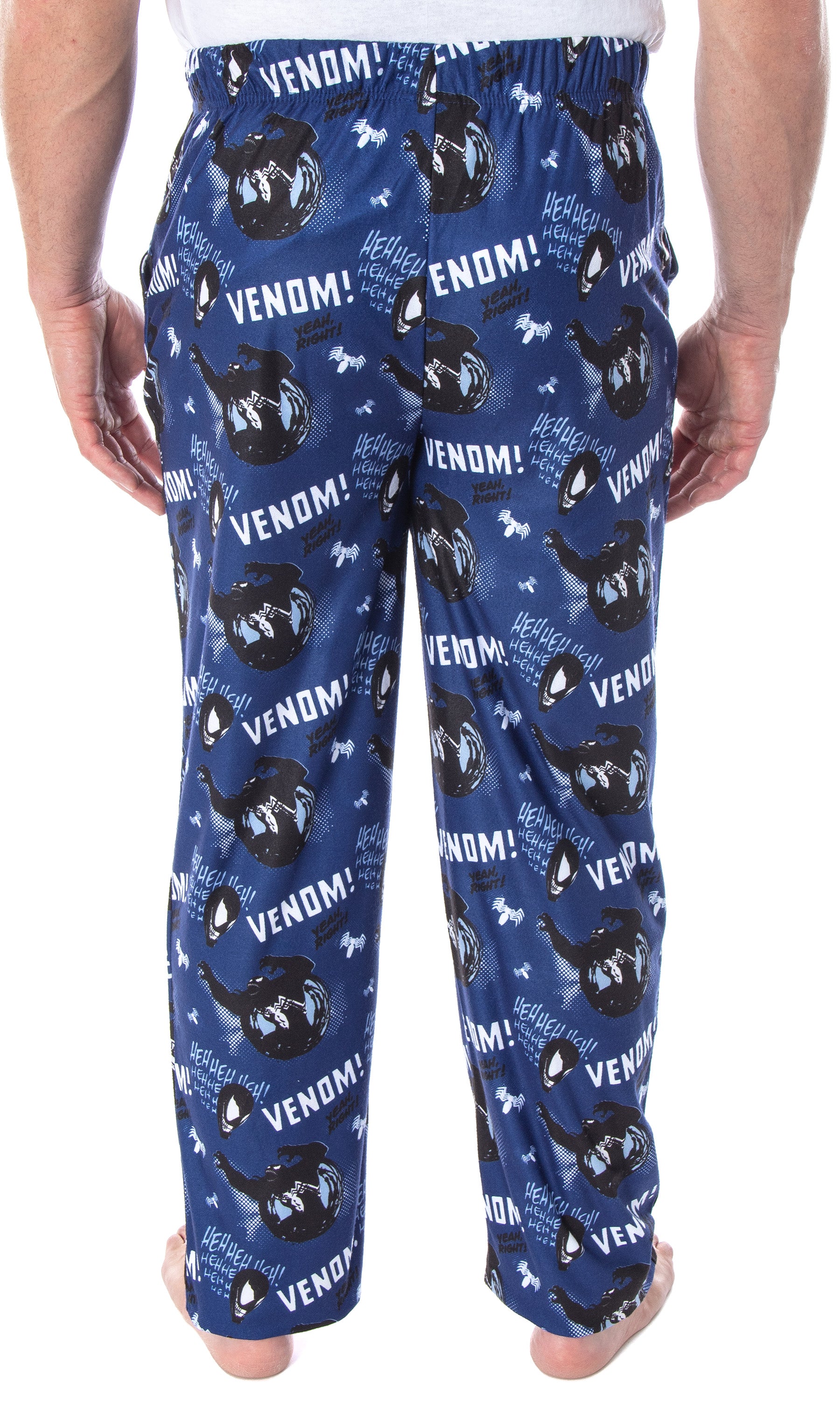 Marvel Men's Venom Vintage Character Adult Sleep Lounge Pajama Pants (MD)