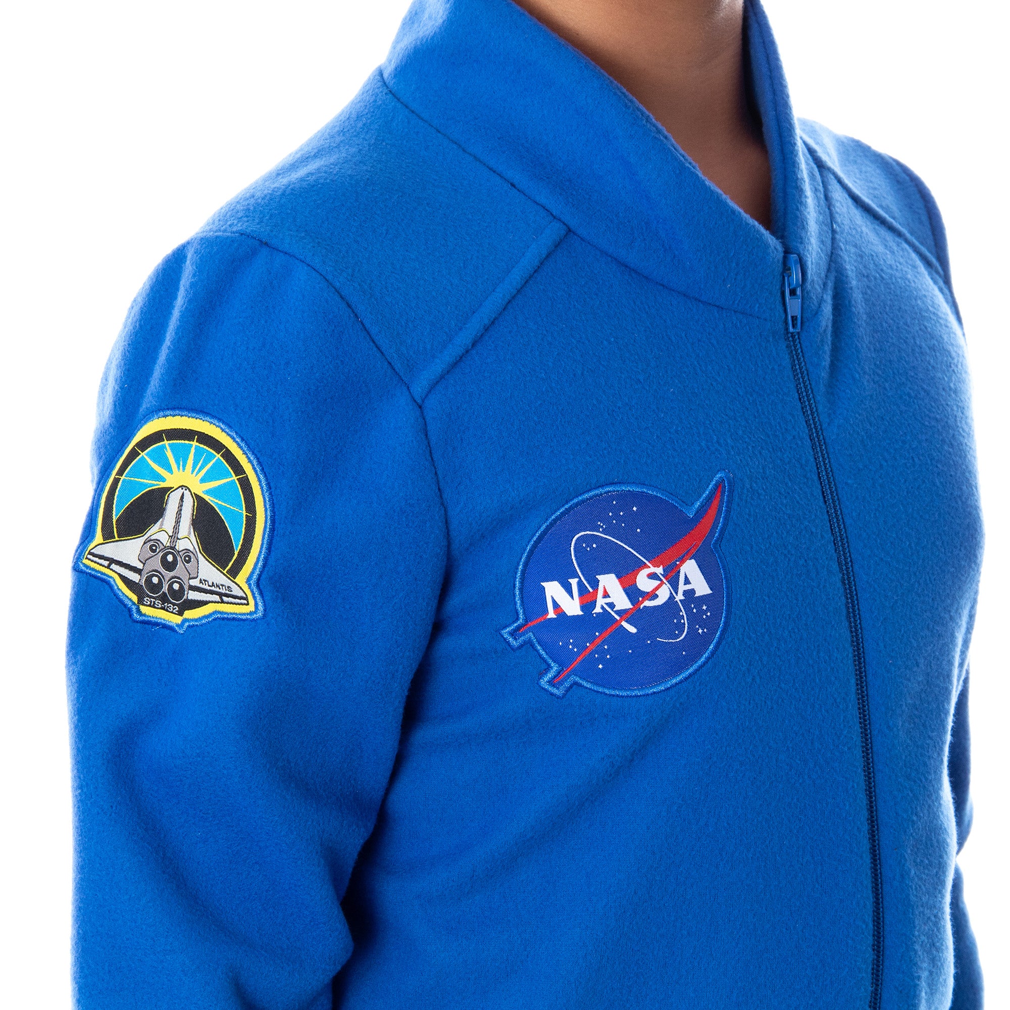 NASA Boys' One Piece Astronaut Space Suit Pajama Union Suit