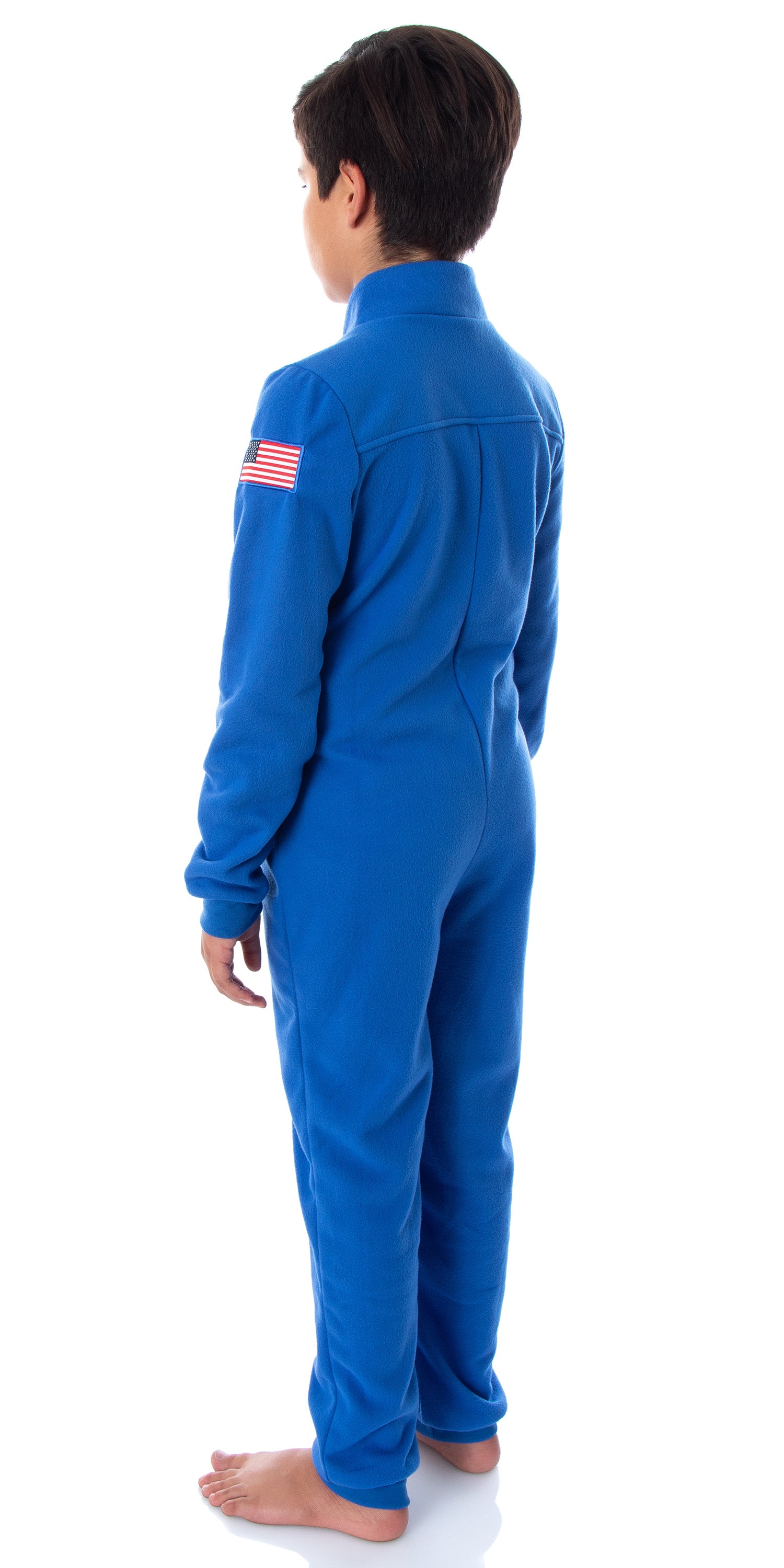 NASA Boys' One Piece Astronaut Space Suit Pajama Union Suit