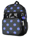 NASA Meatball Logo Backpack Lunch Bag Water Bottle Squishy Toy Ice Pack 5 PC Mega Set