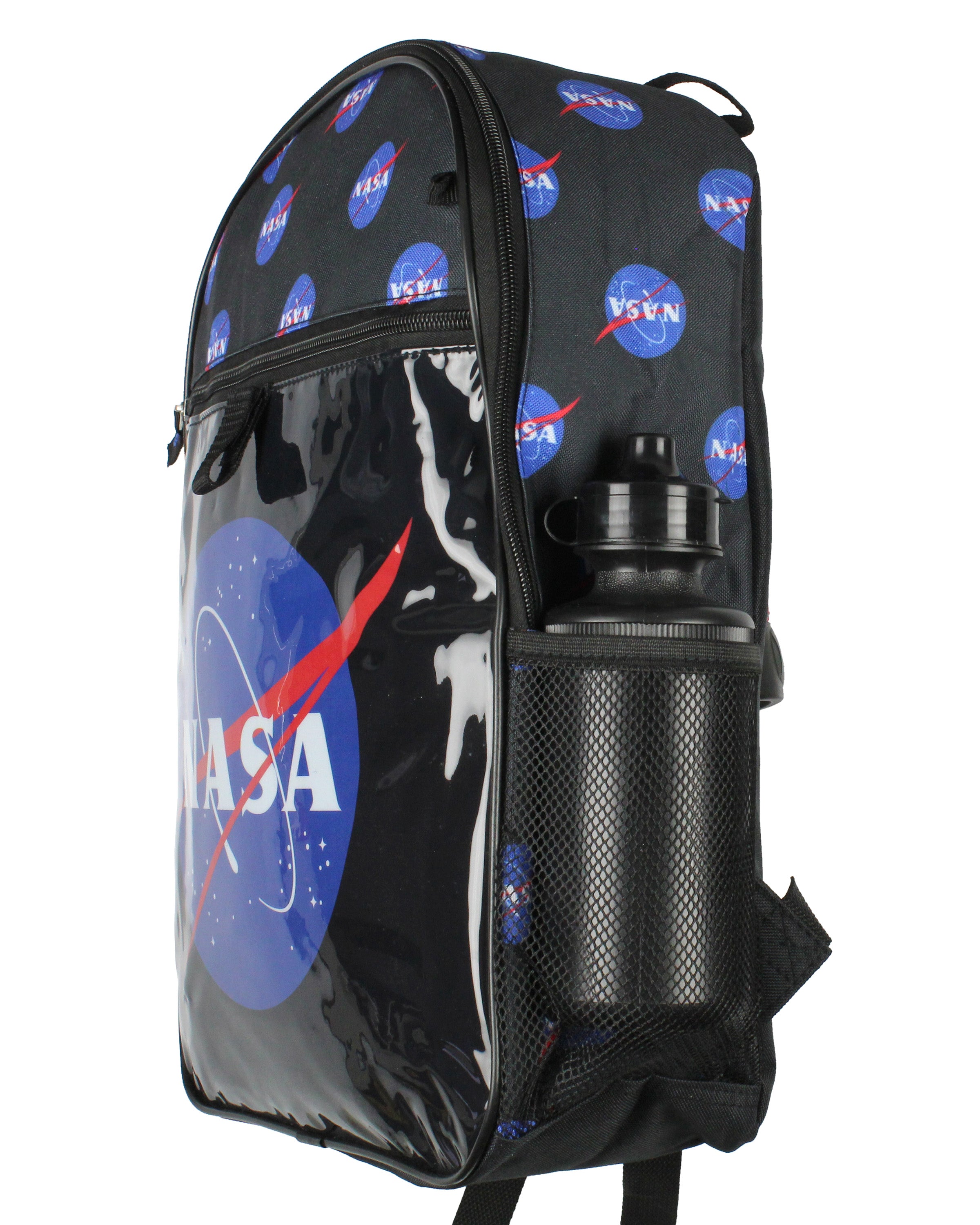 NASA Meatball Logo Backpack Lunch Bag Water Bottle Squishy Toy 5 PC Mega Set