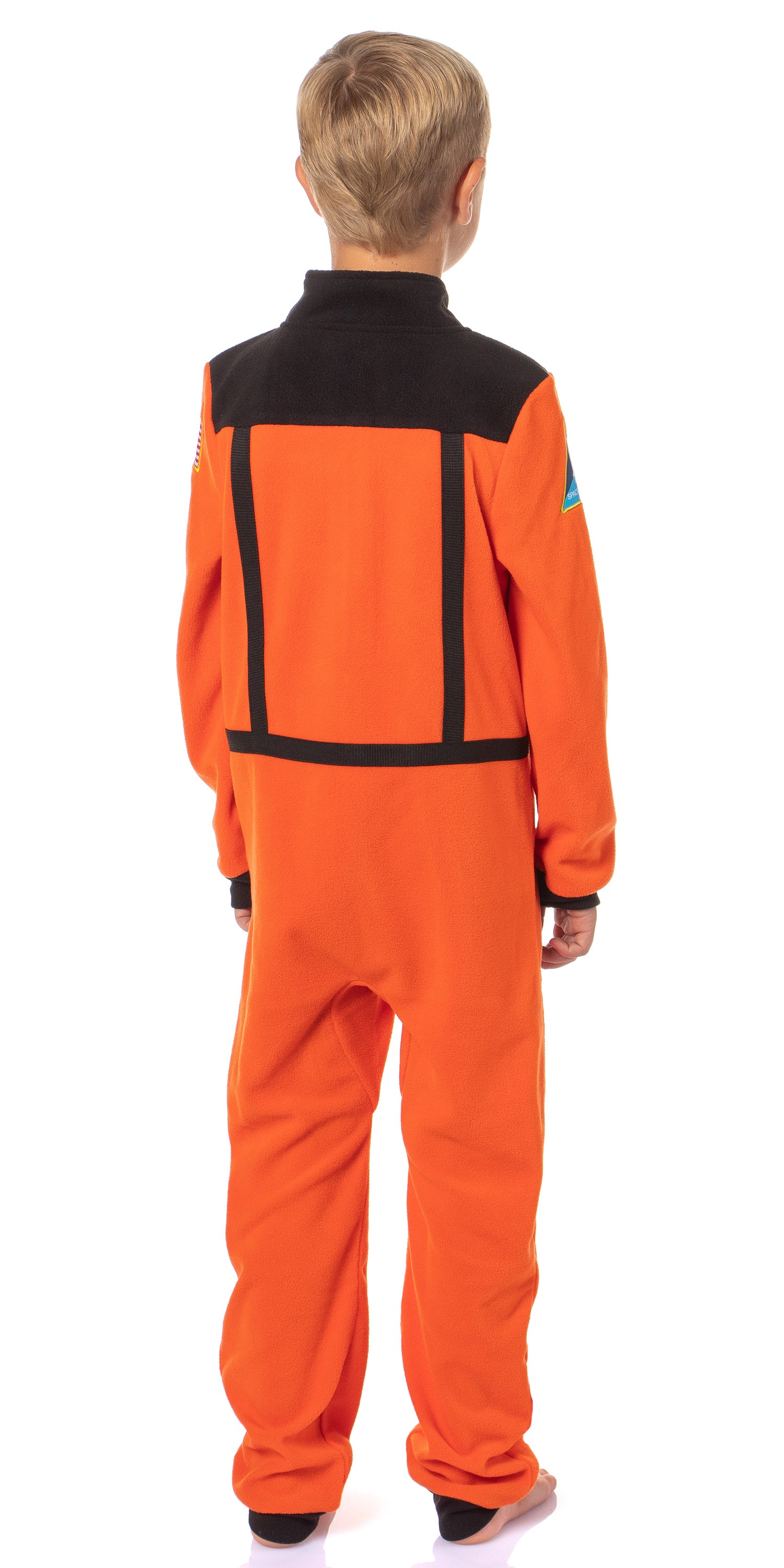 NASA Boys' Space Shuttle Astronaut Meatball Patch One Piece Union Suit
