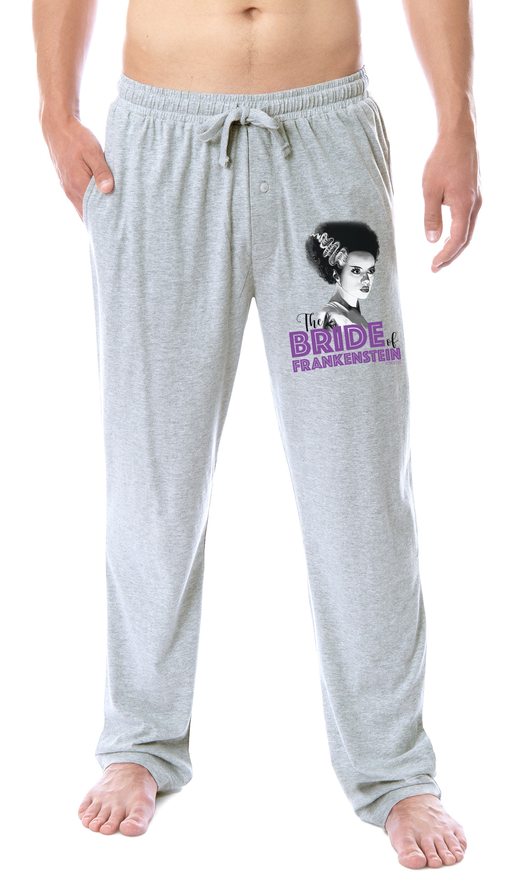 Universal Monsters Mens' The Bride of Frankenstein Sleep Pajama Pants