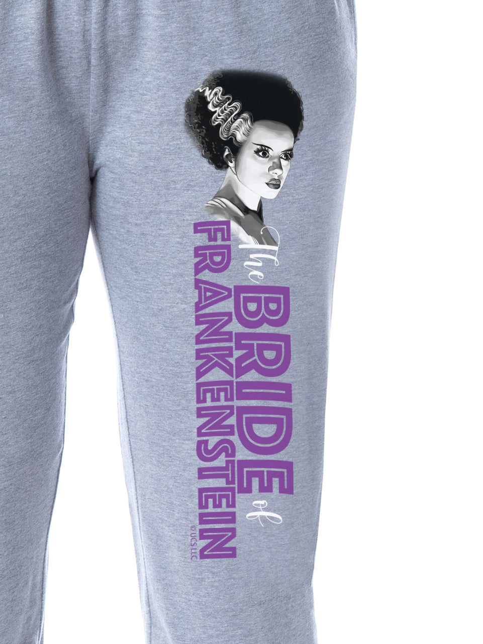 Universal Monsters Womens' The Bride of Frankenstein Sleep Jogger Pajama Pants