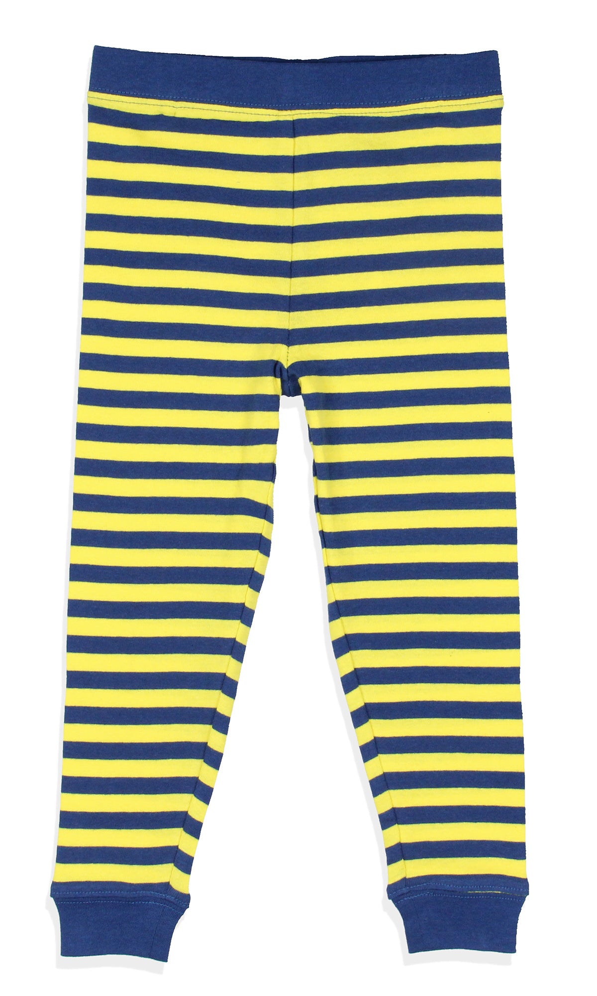 Curious George Toddler Boys' Tight Fit Striped Sleep Pajama Set Long Sleeves