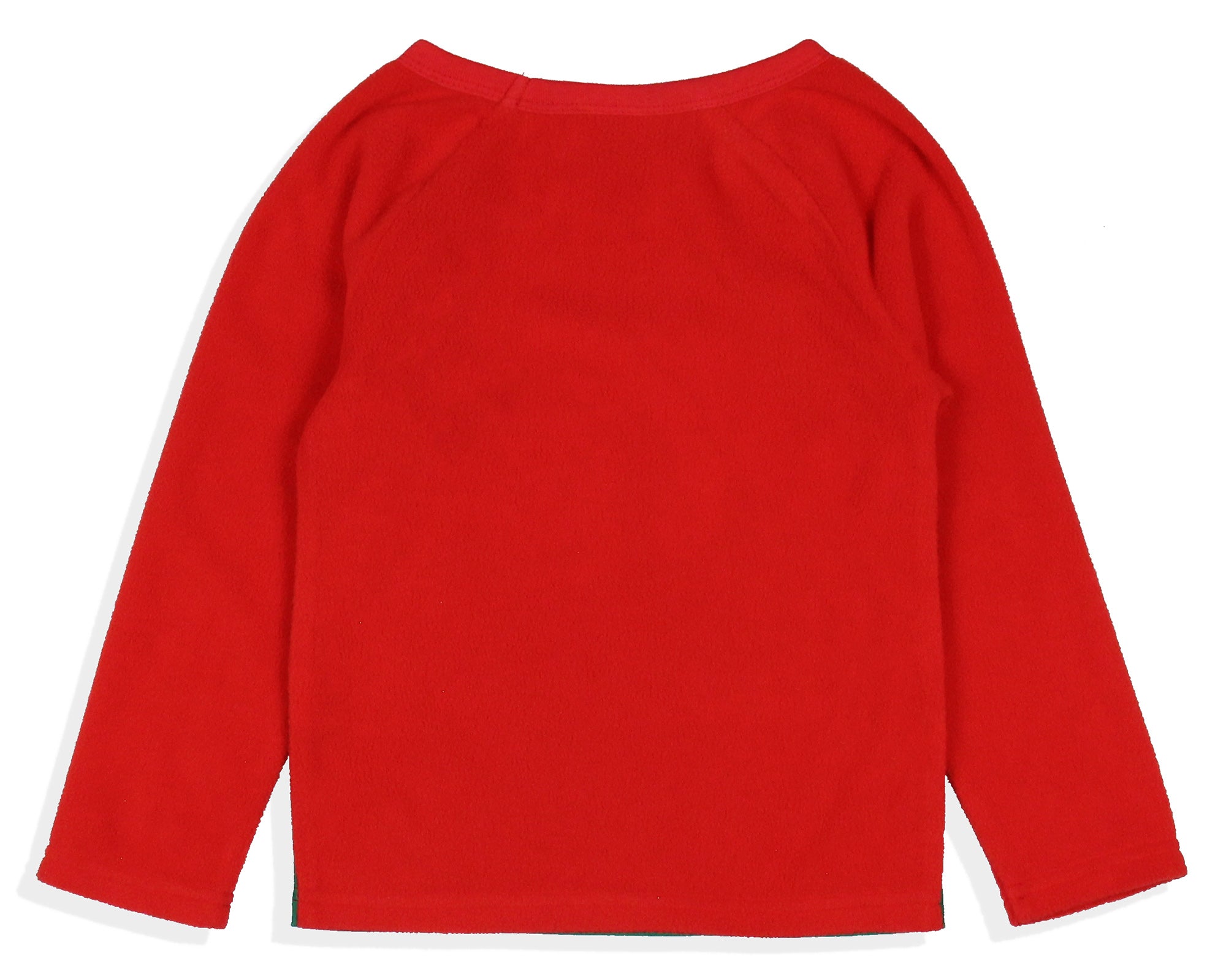 Curious George Toddler Boy's Christmas Fun Raglan Fleece Pajama 2-Piece Set