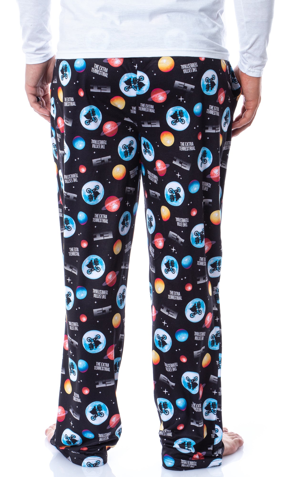 ET Movie 40th Anniversary PJ Extra Terrestrial Mens' Sleep Pajama Pants