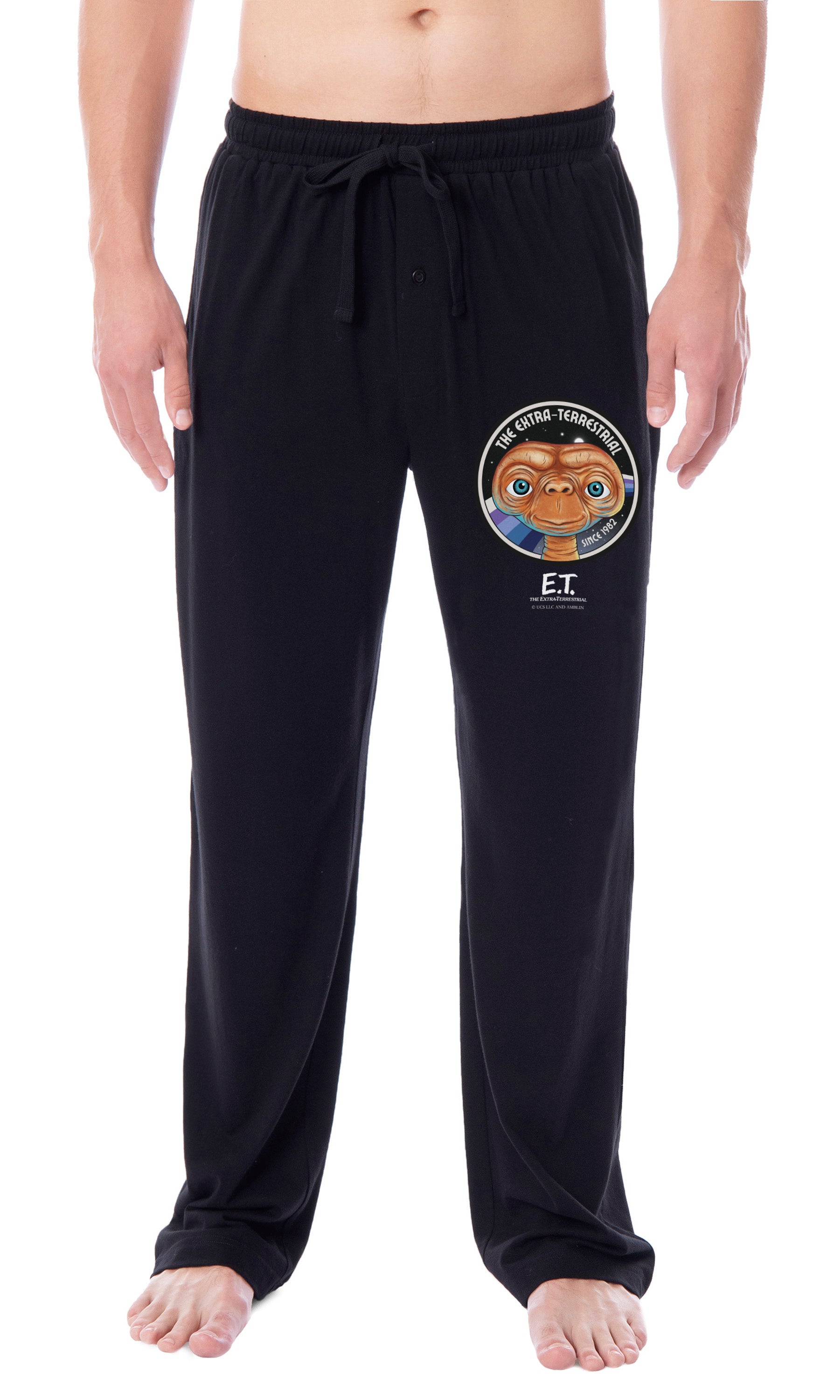 E.T. the Extra-Terrestrial Mens' 1982 Character Classic Sleep Pajama Pants