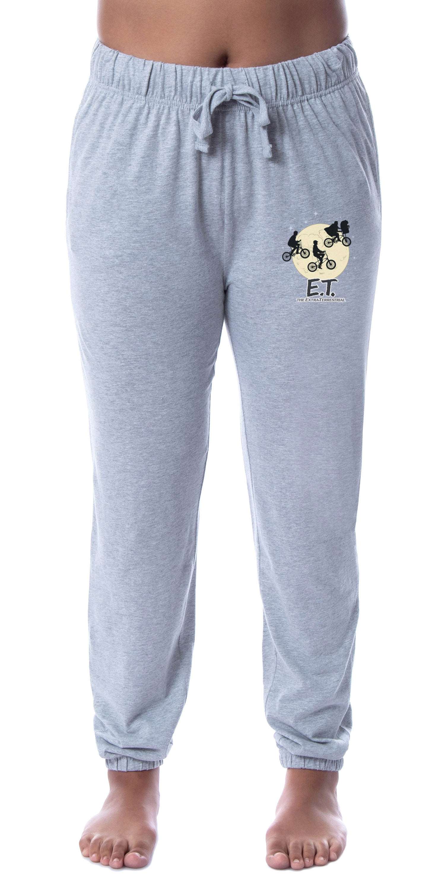 E.T. the Extra-Terrestrial Womens' 1982 Characters Jogger Sleep Pajama Pants