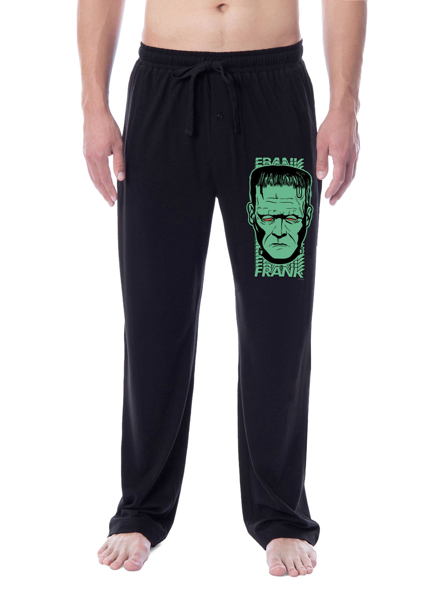 Universal Monsters Mens' Frankenstein Halloween Sleep Pajama Pants
