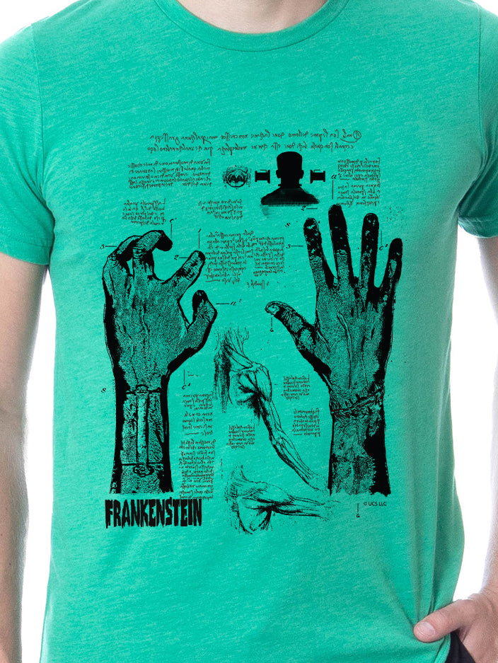 Universal Monsters Mens' Frankenstein Character Halloween Sleep Pajama Set