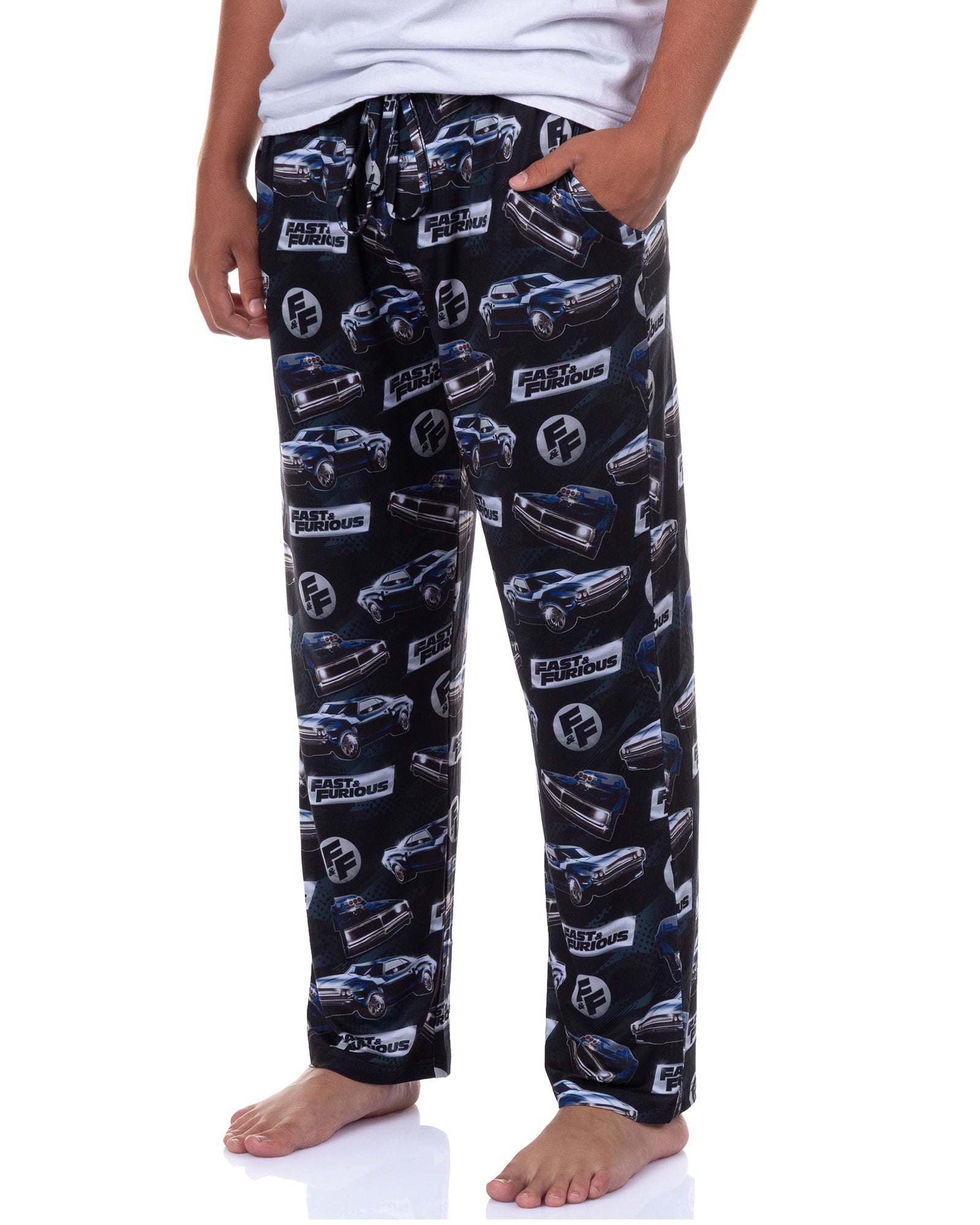 Fast & Furious Pajamas Men's Dom Dodge Charger Lounge PJ Pants