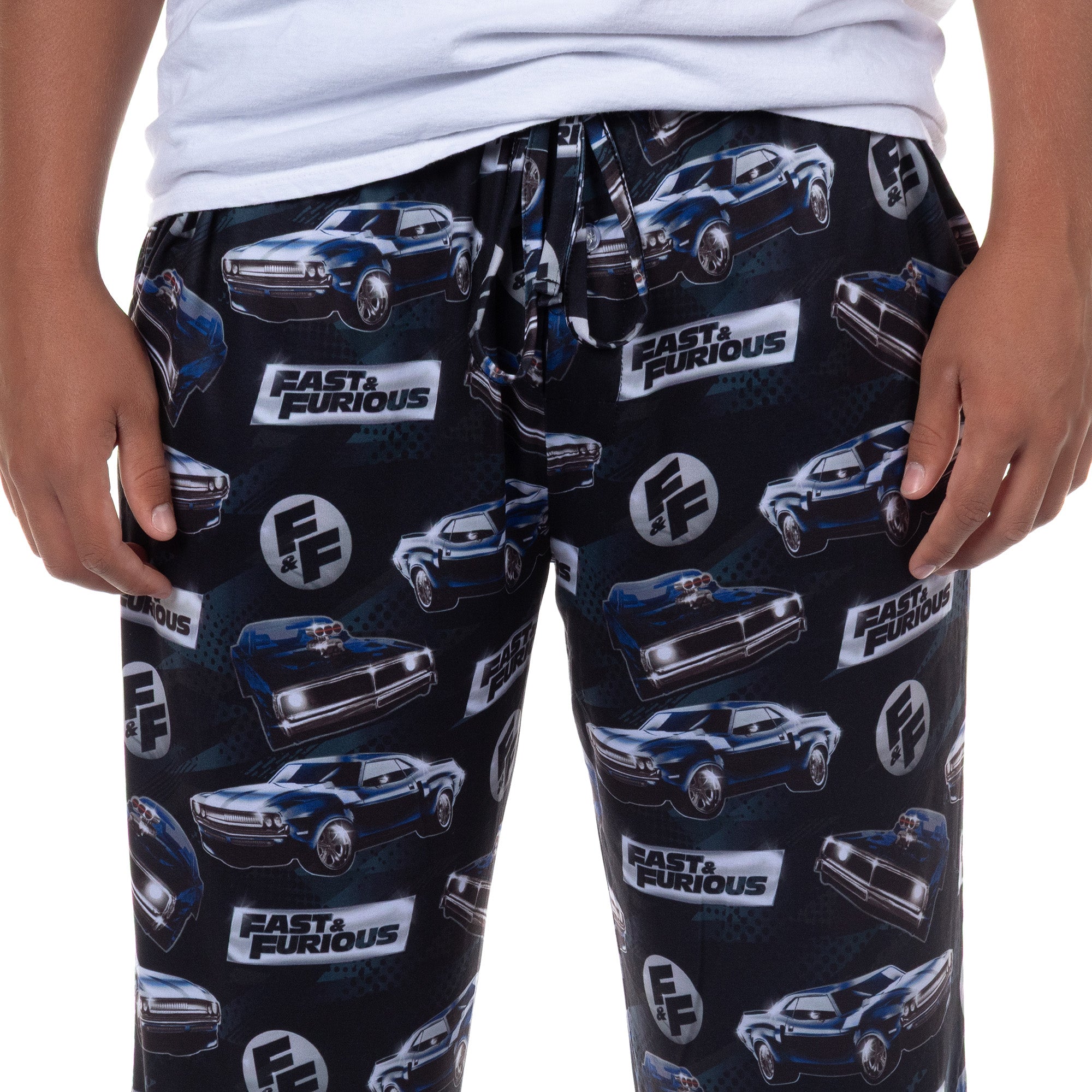 Fast & Furious Pajamas Men's Dom Dodge Charger Lounge PJ Pants
