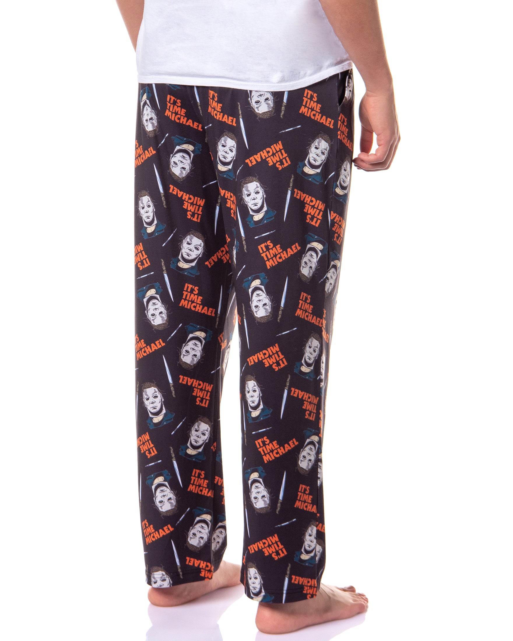 Halloween Men's It's Time Michael Myers Sleep Pajama Pants
