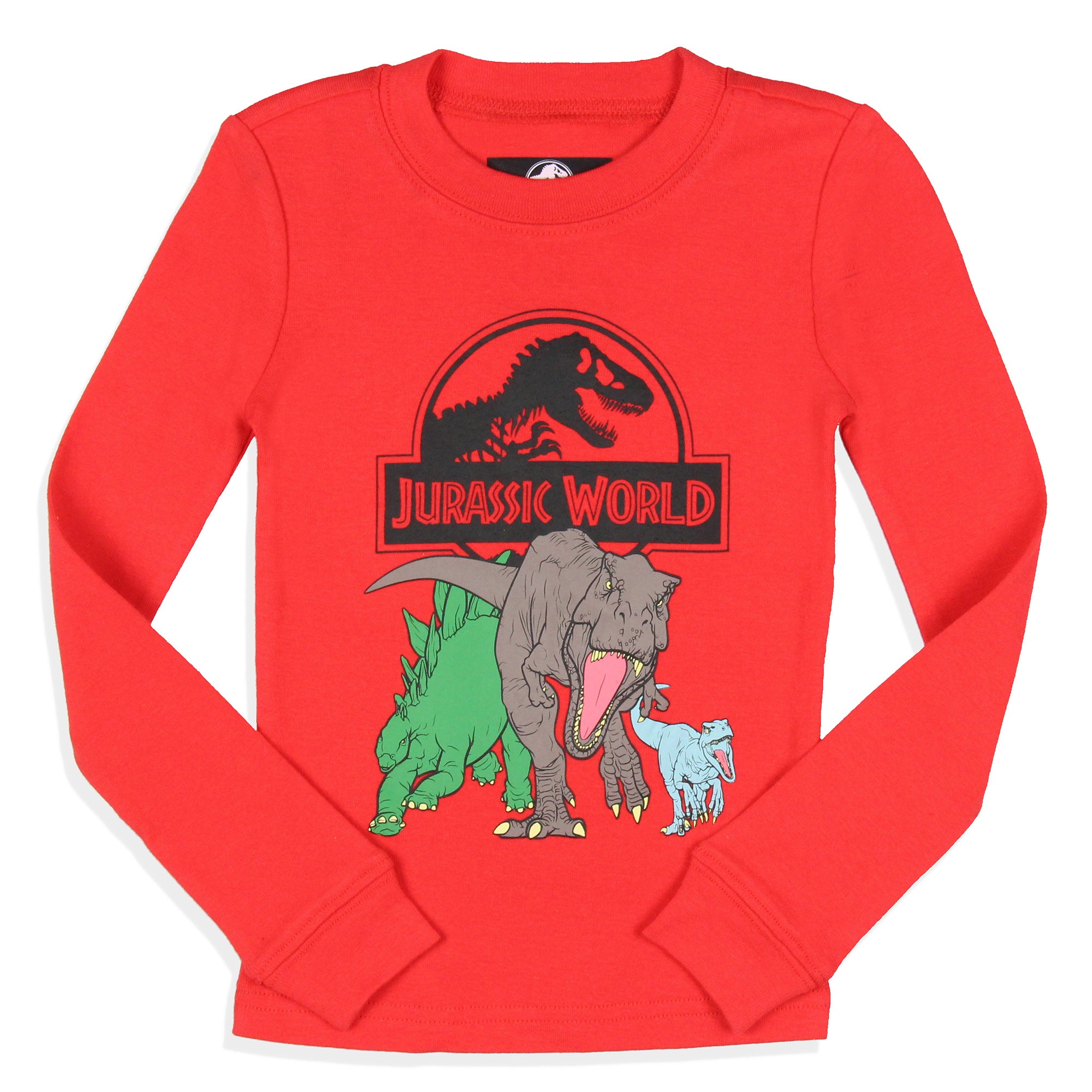 Jurassic World Toddler Boys' Movie Film Park Tight Fit Sleep Pajama Set