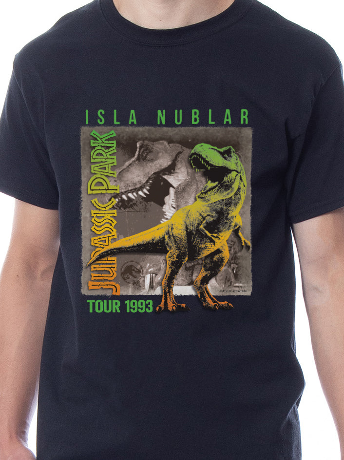 Jurassic Park Mens' Isla Nublar Dinosaur Film Movie Sleep Pajama Set