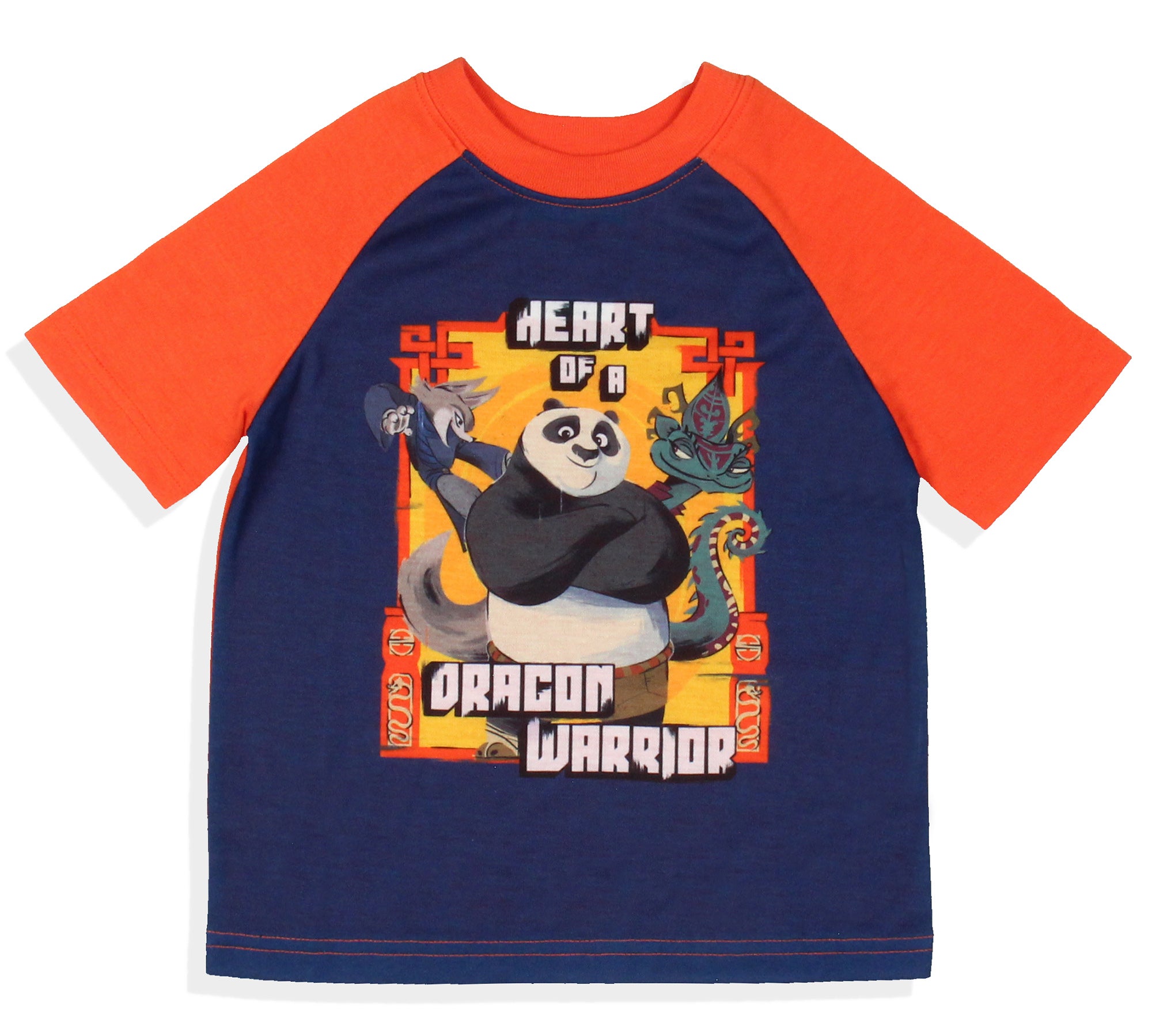 Kung Fu Panda 4 Toddler Boy's Heart of a Dragon Warrior Sleep Pajama Set