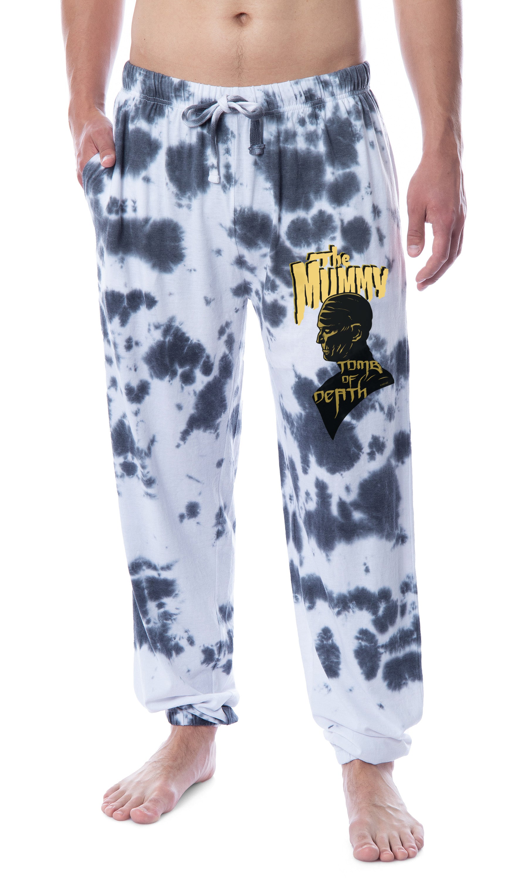 Universal Monsters Mens' The Mummy Character Sleep Jogger Pajama Pants