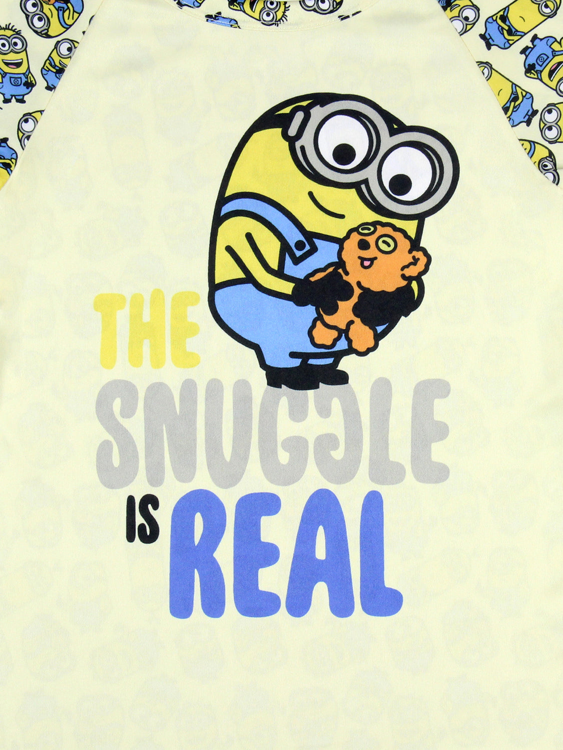 Despicable Me Toddler Girls' Minions Snuggle Sleep Pajama Dress Nightgown