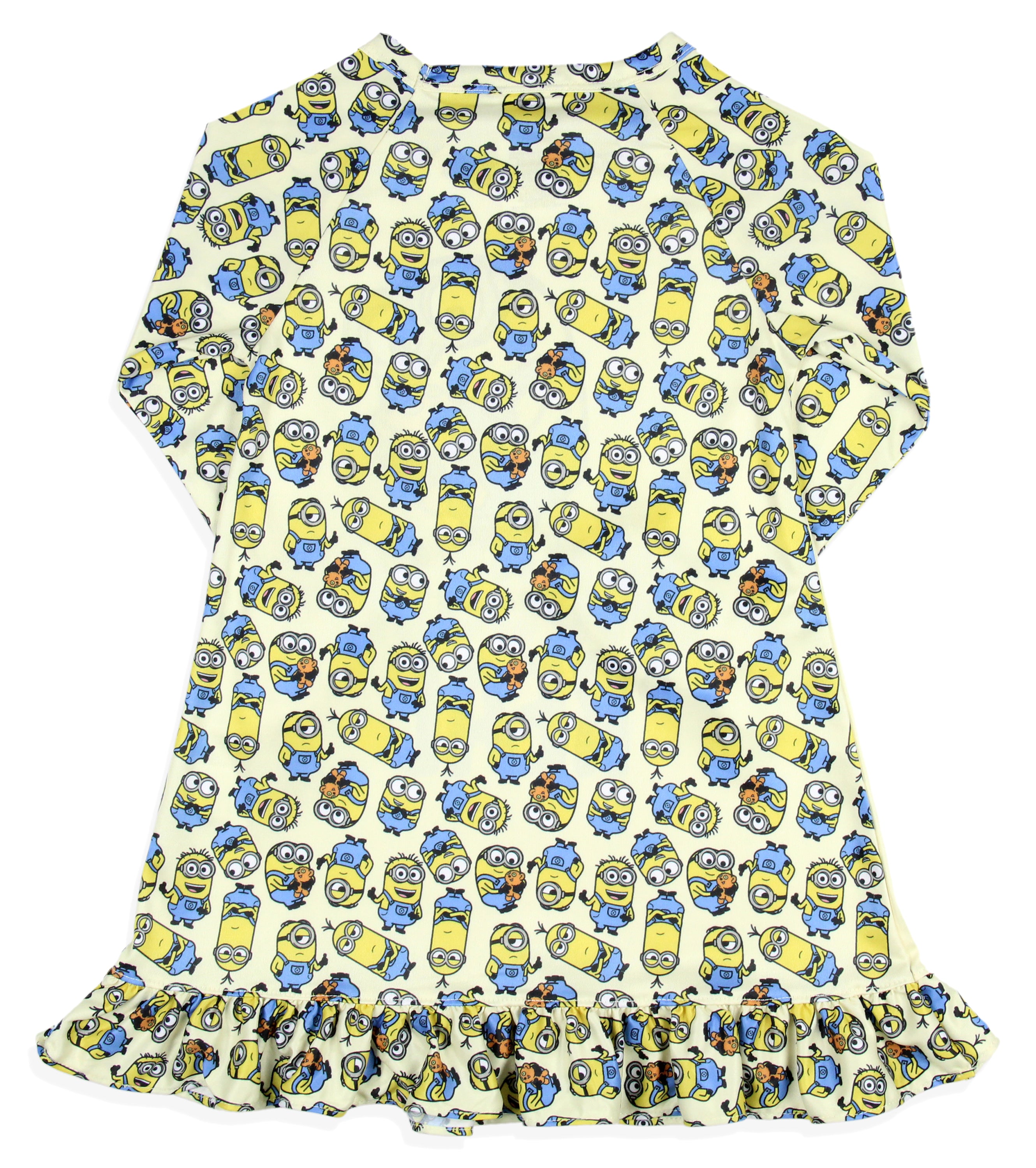 Despicable Me Toddler Girls' Minions Snuggle Sleep Pajama Dress Nightgown