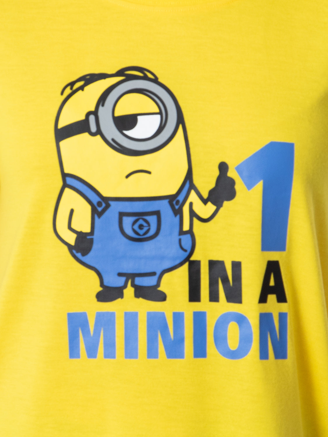 Despicable Me Womens' Minions 1 In A Minion Sleep Pajama Set Short