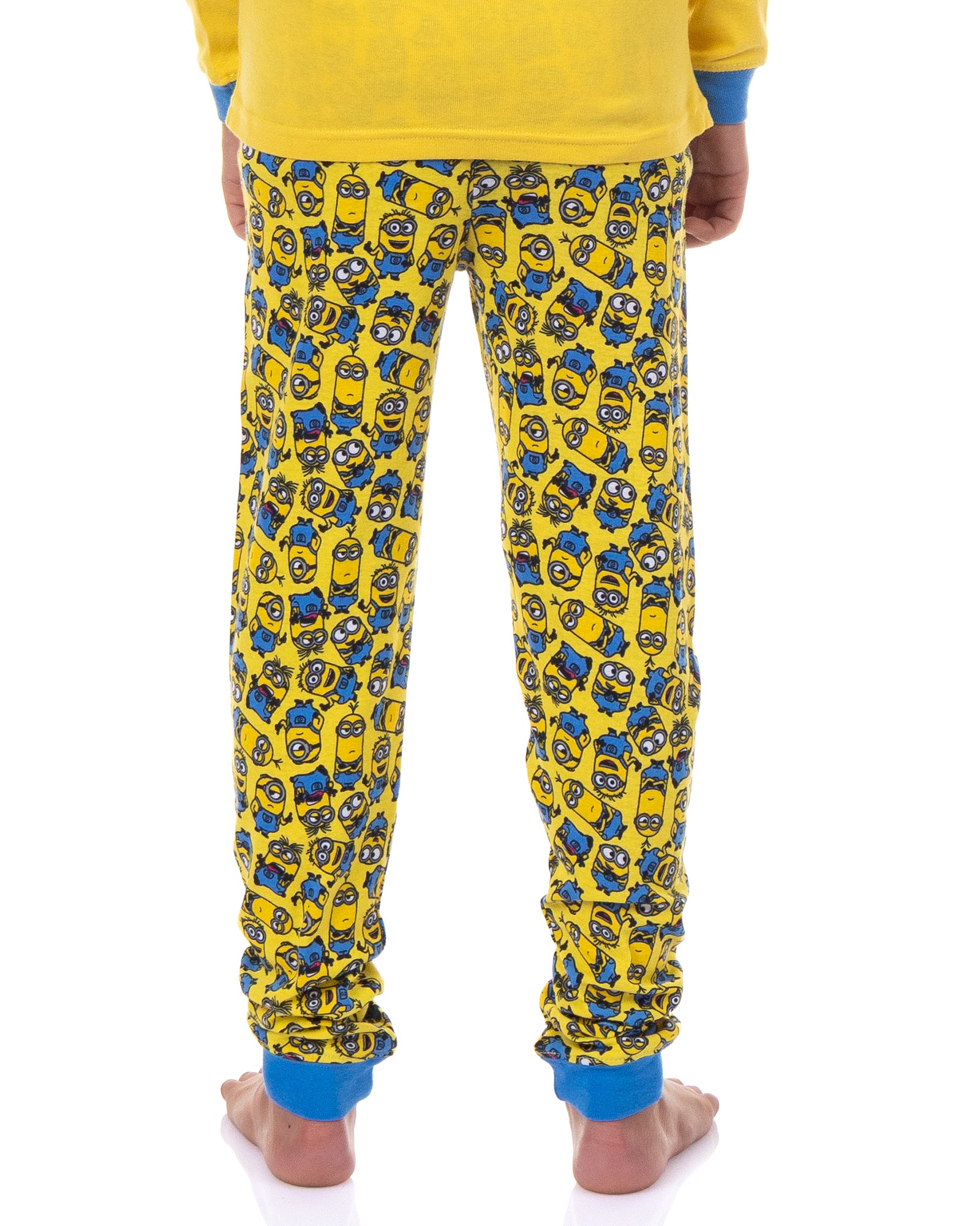 Despicable Me Boys' Minions Crew Bob Stuart Phil Kevin Sleep Pajama Set