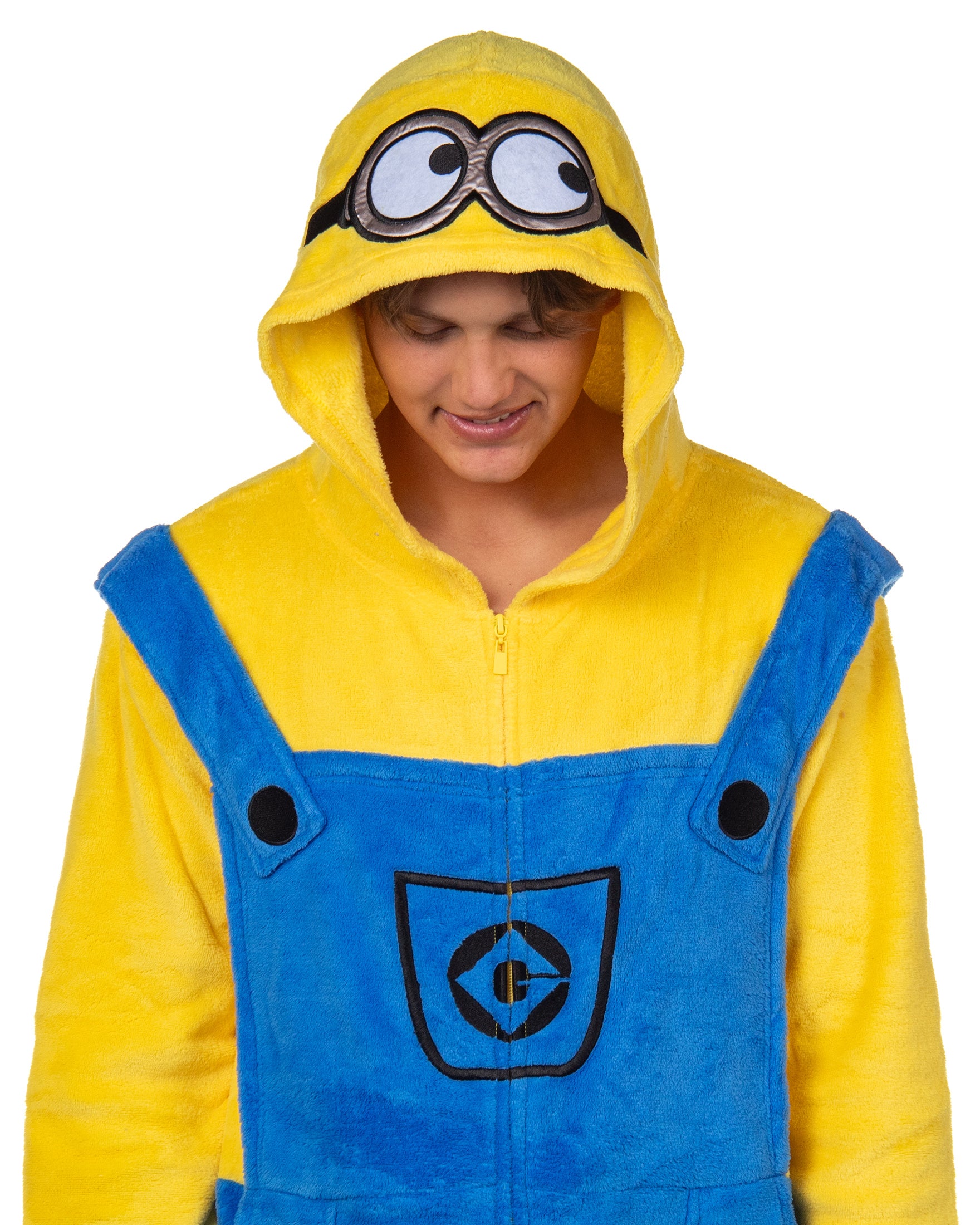 Minions Union Suit Character Design Adult Kigurumi Costume Pajamas