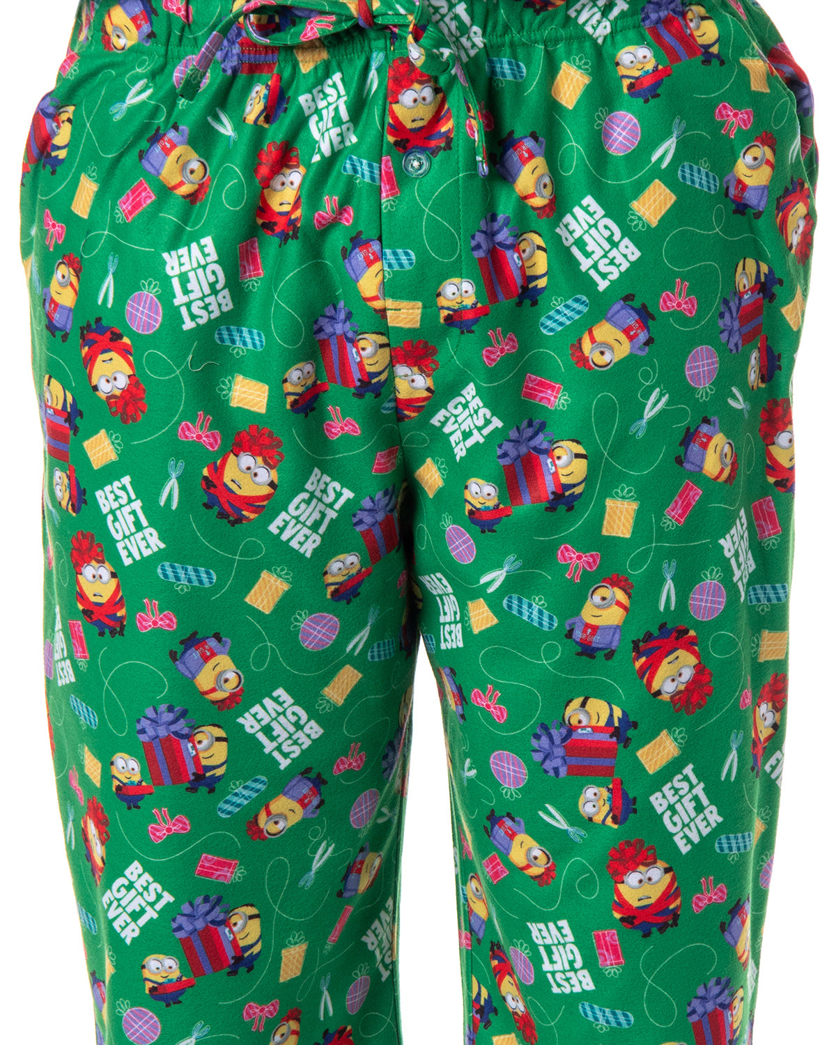 Despicable Me Mens' Minions Christmas Best Gift Ever Sleep Pajama Pants