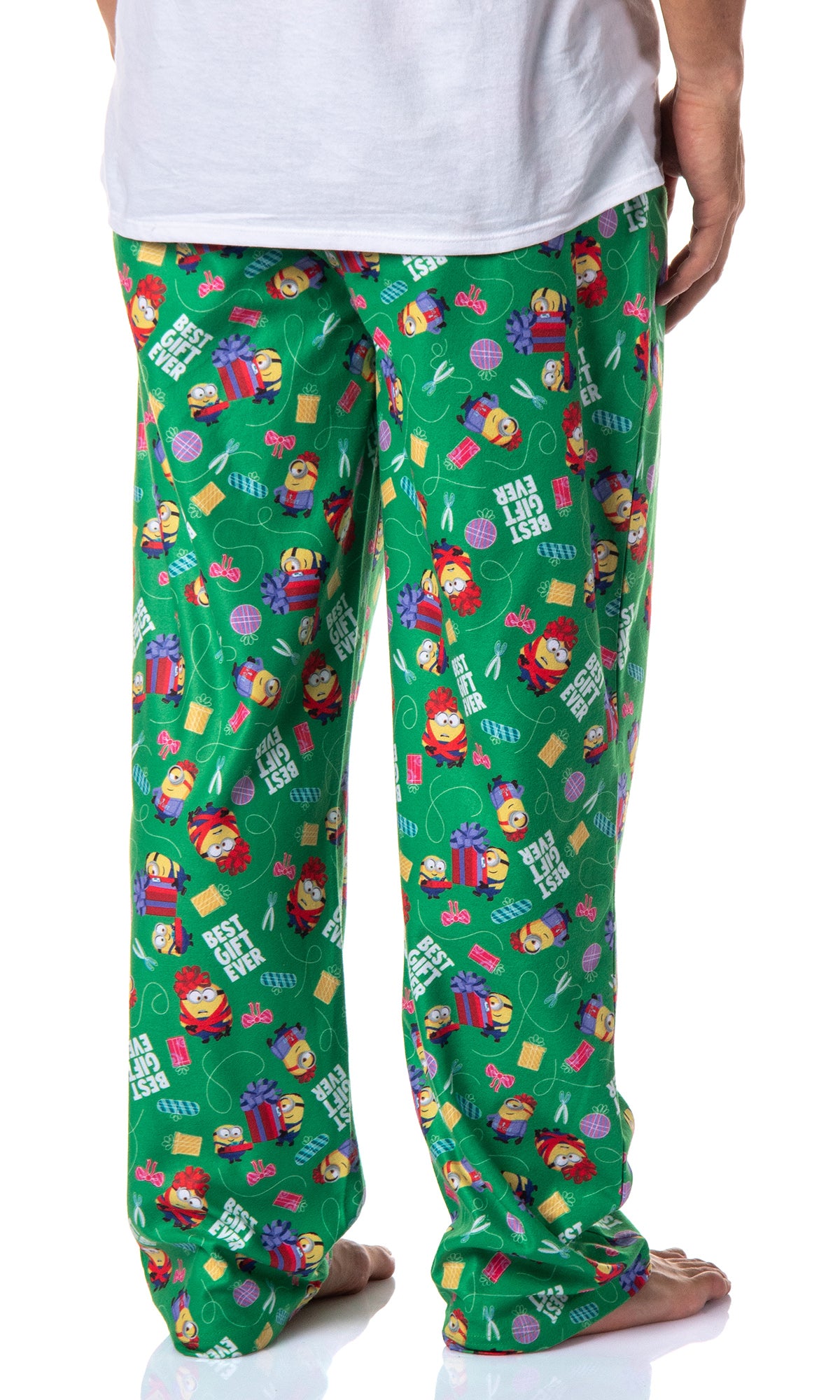 Despicable Me Mens' Minions Christmas Best Gift Ever Sleep Pajama Pants