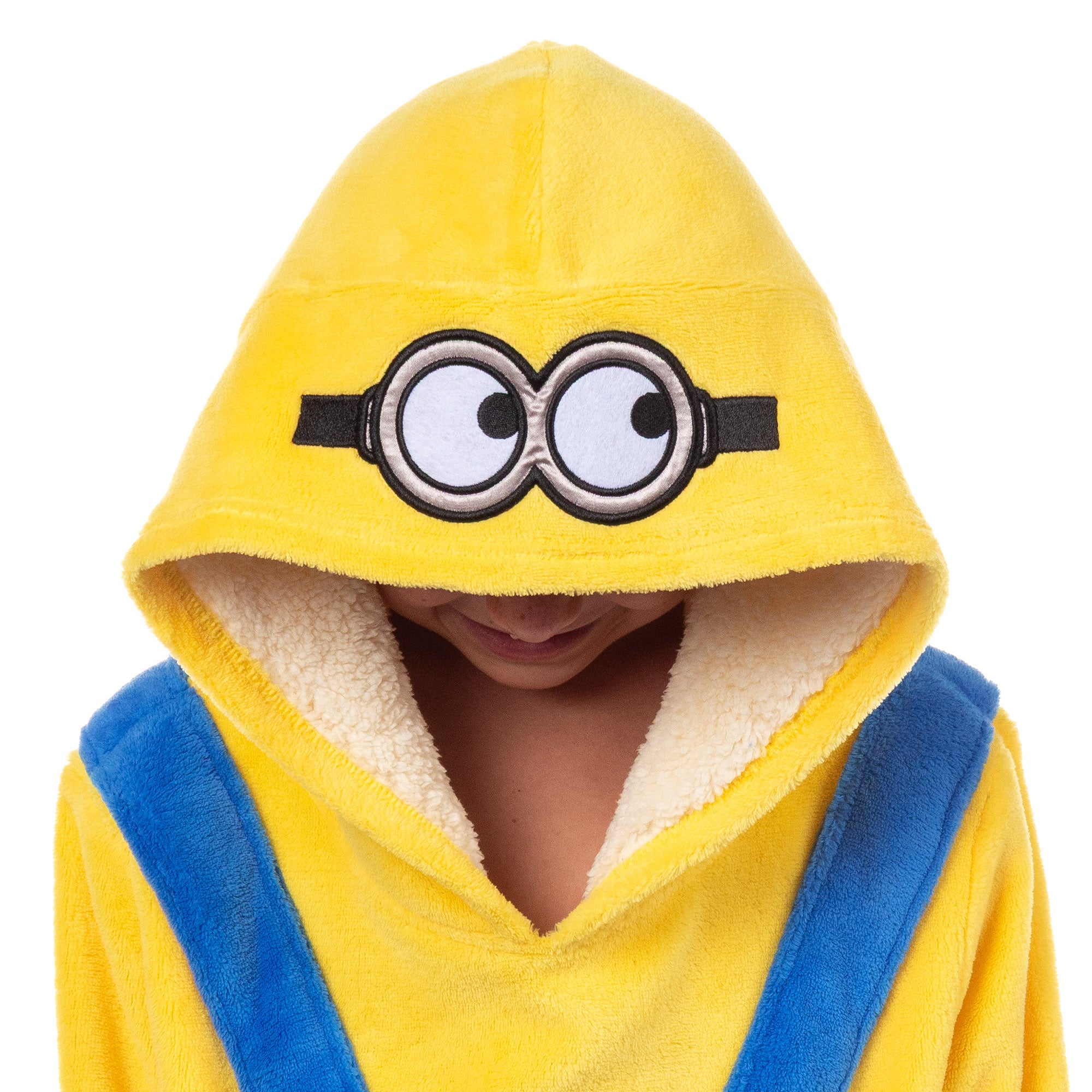The Minions Bob Wearable Blanket Kids Hooded Sweatshirt Loungewear