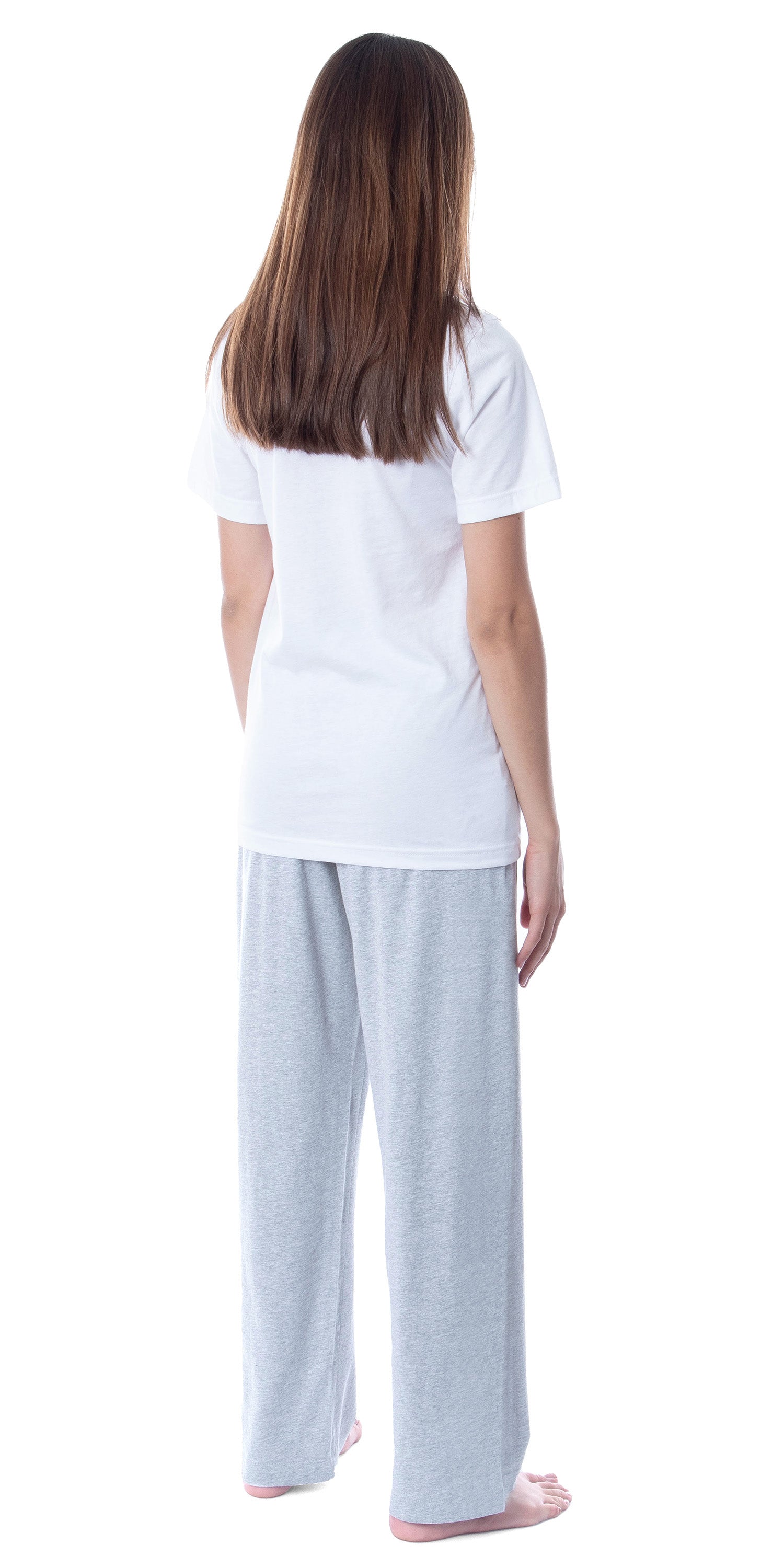 Despicable Me Women's Minions Bananas Sleep Crewneck Pants Pajama Set