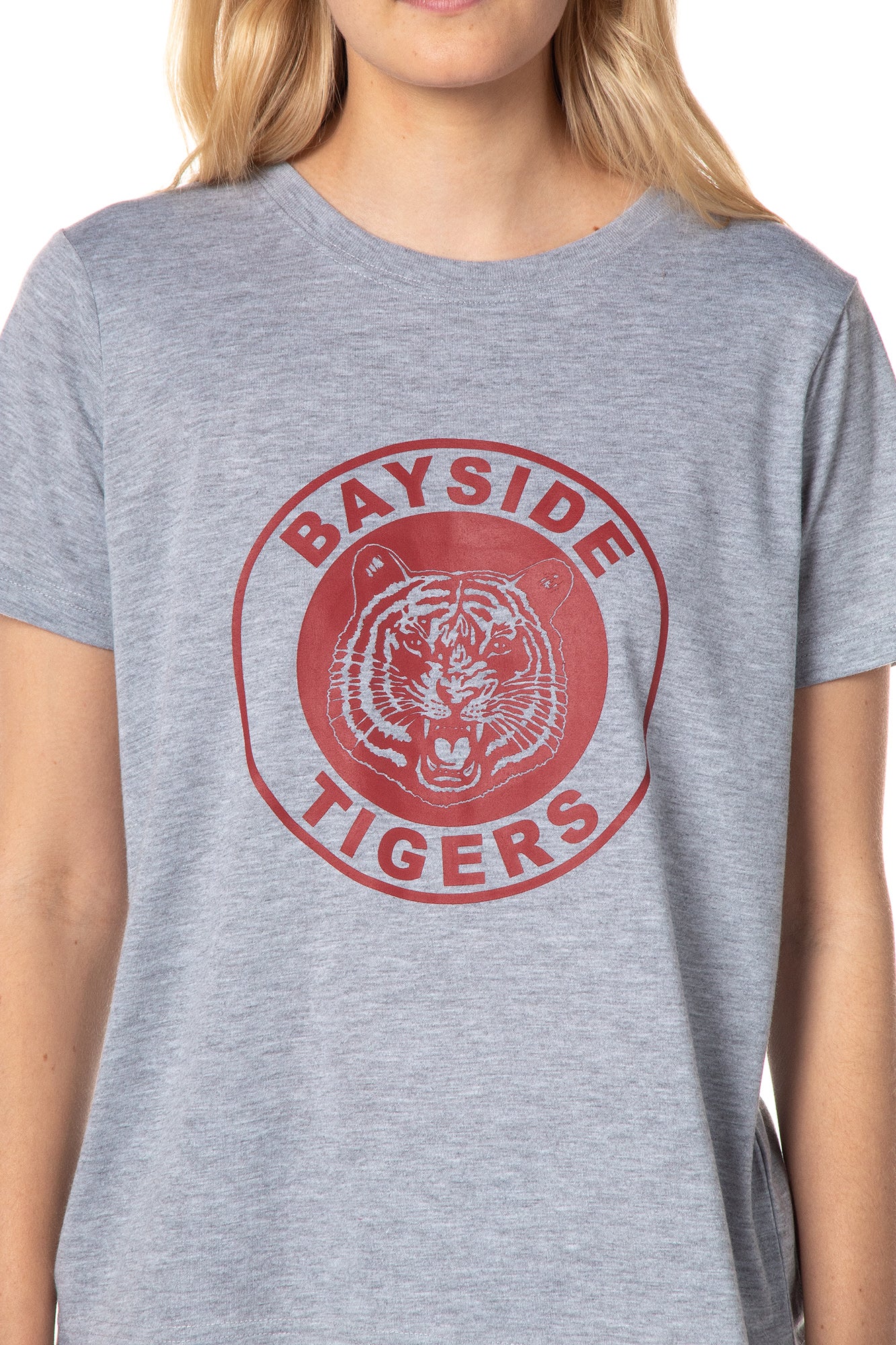 Saved By The Bell Womens' Bayside Tigers High Logo Sleep Pajama Set Shorts