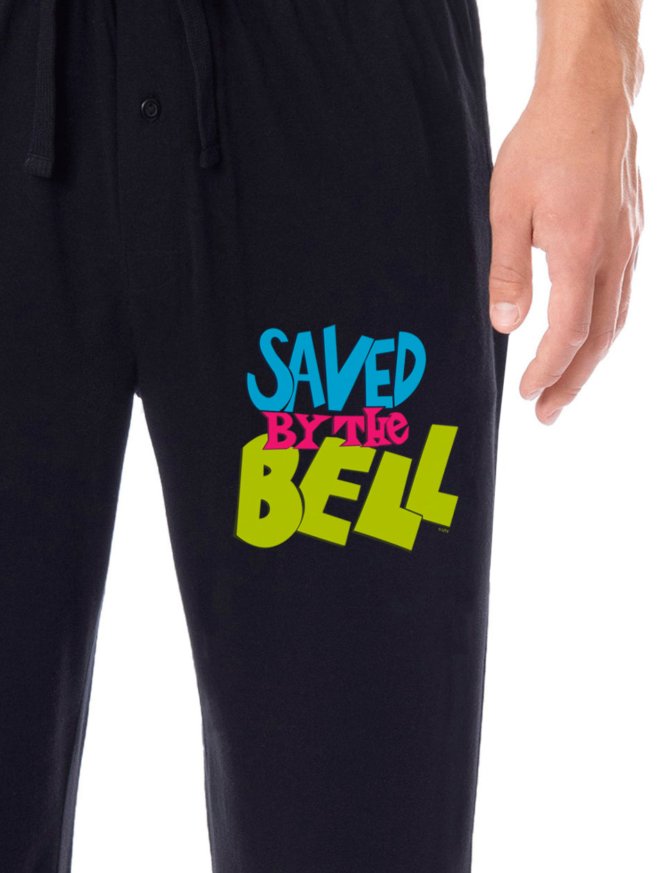 Saved By The Bell Men's TV Show Logo Sleep Pajama Pants For Adults