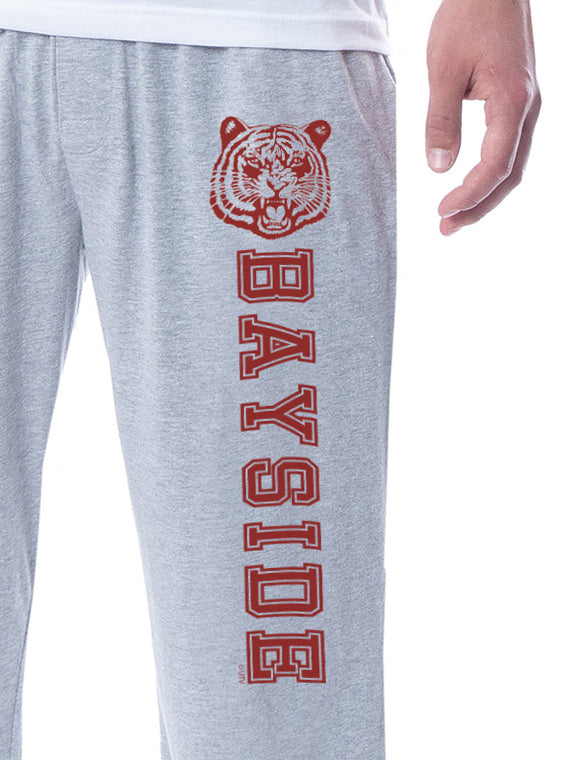Saved By The Bell Mens' Bayside Tigers Logo  Symbol Sleep Pajama Set