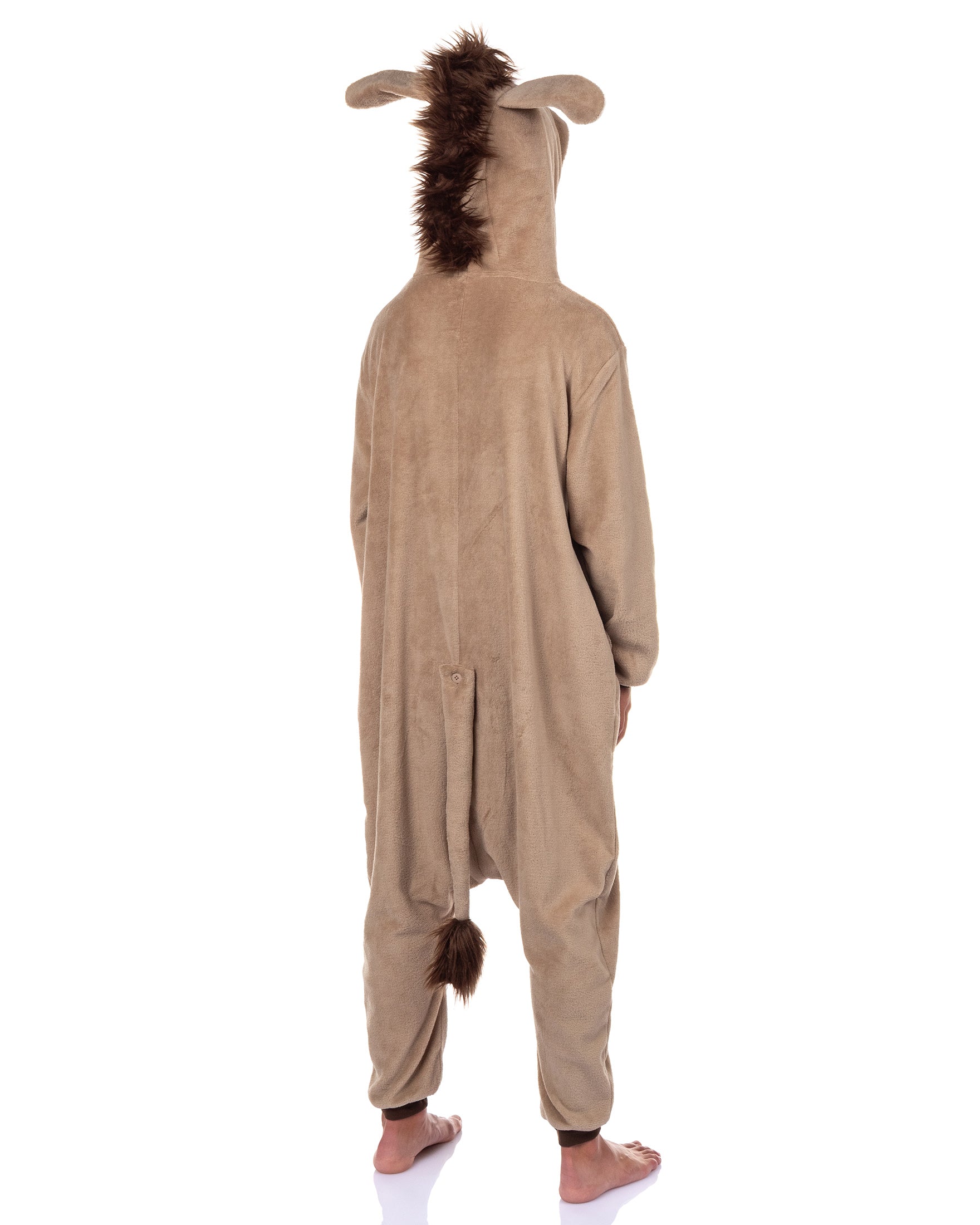 Shrek Donkey Costume Kigurumi Union Suit Adult Onesie Pajama Outfit XXS/XS