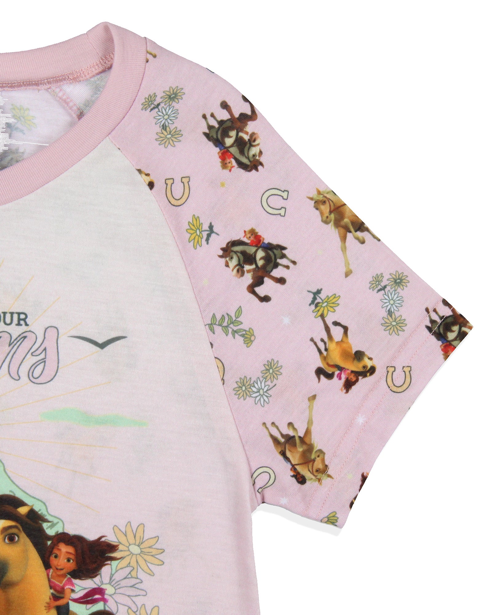 Girls' Spirit Untamed Movie Believe In Your Dreams Nightgown Sleep Pajama