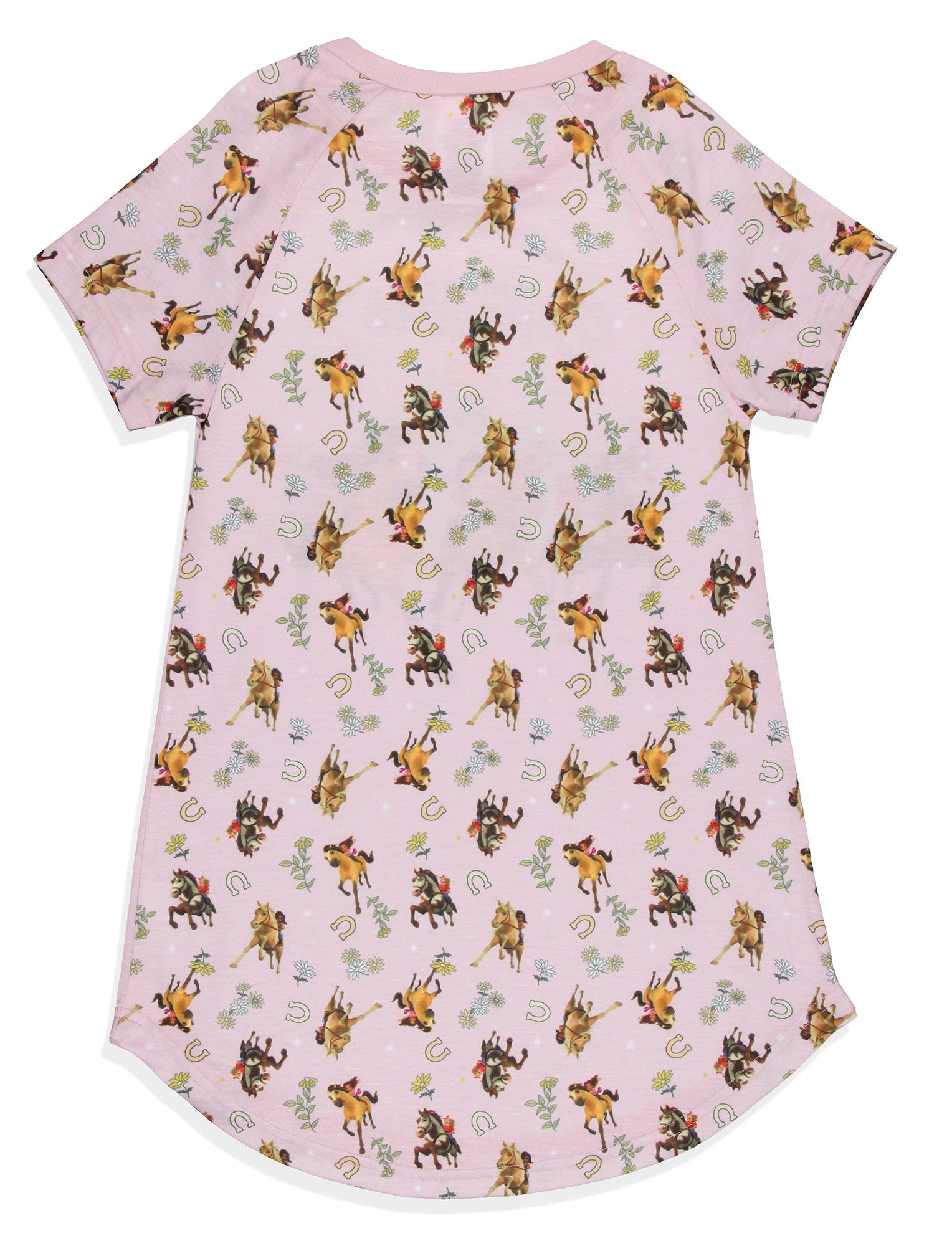 Girls' Spirit Untamed Movie Believe In Your Dreams Nightgown Sleep Pajama