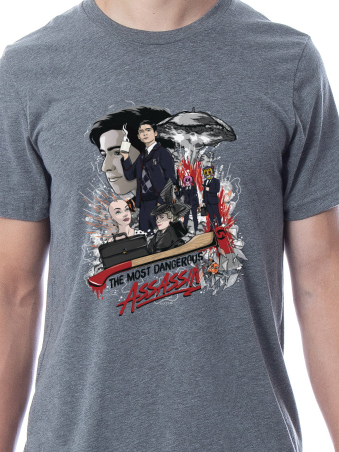 The Umbrella Academy Mens' Number Five TV Series Sleep Pajama Set