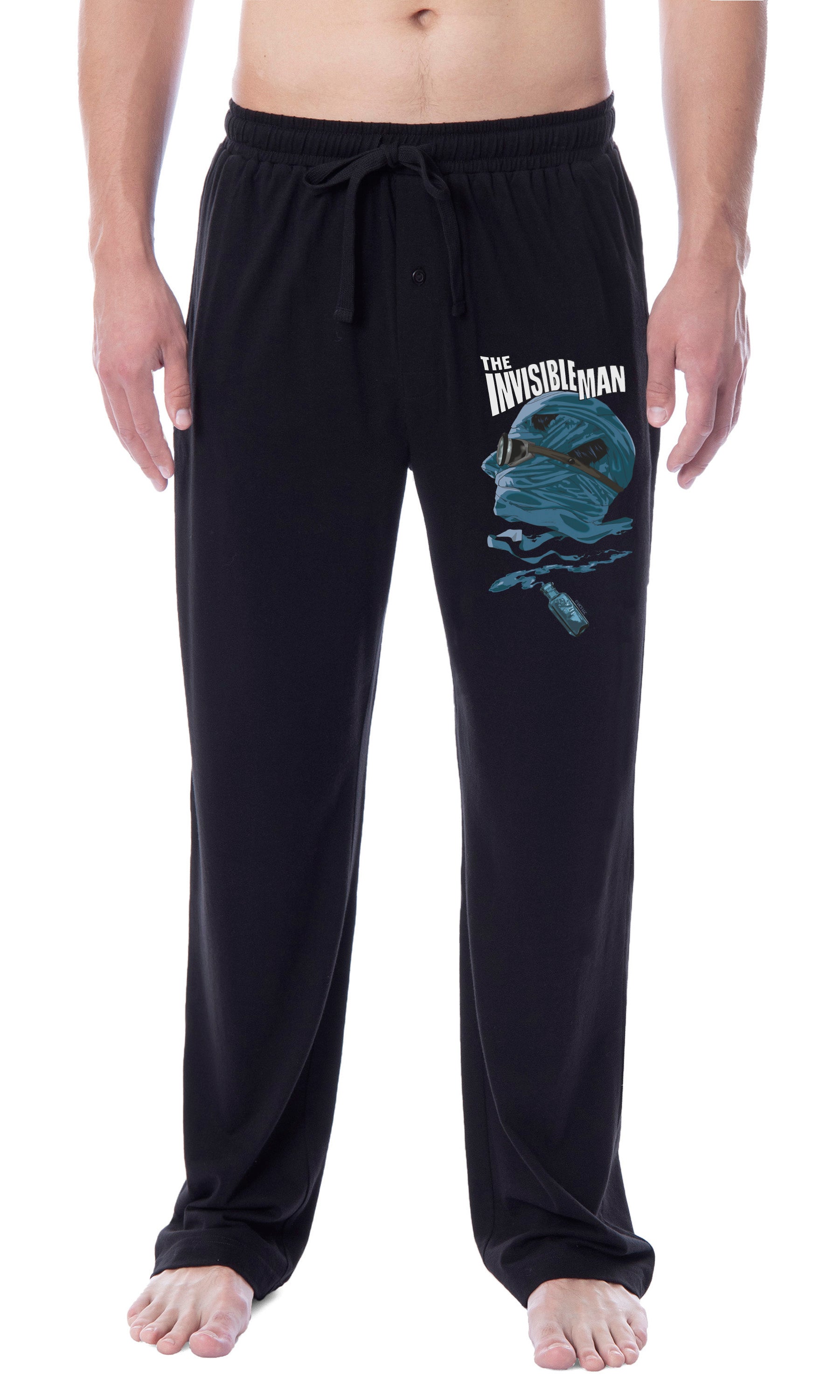 Universal Monsters Mens' The Invisible Man Halloween Sleep Pajama Pants