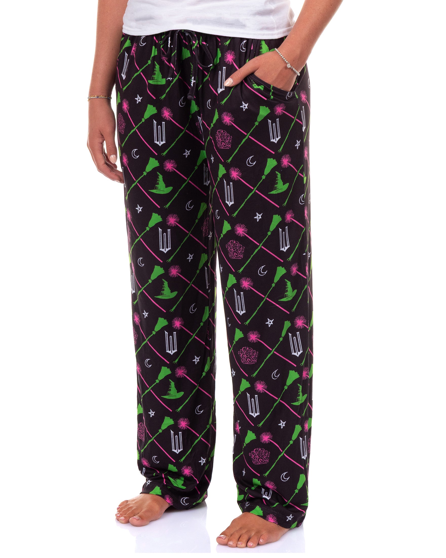 Wicked Pajamas Women's Allover Magical Motif Lounge Sleep Pants