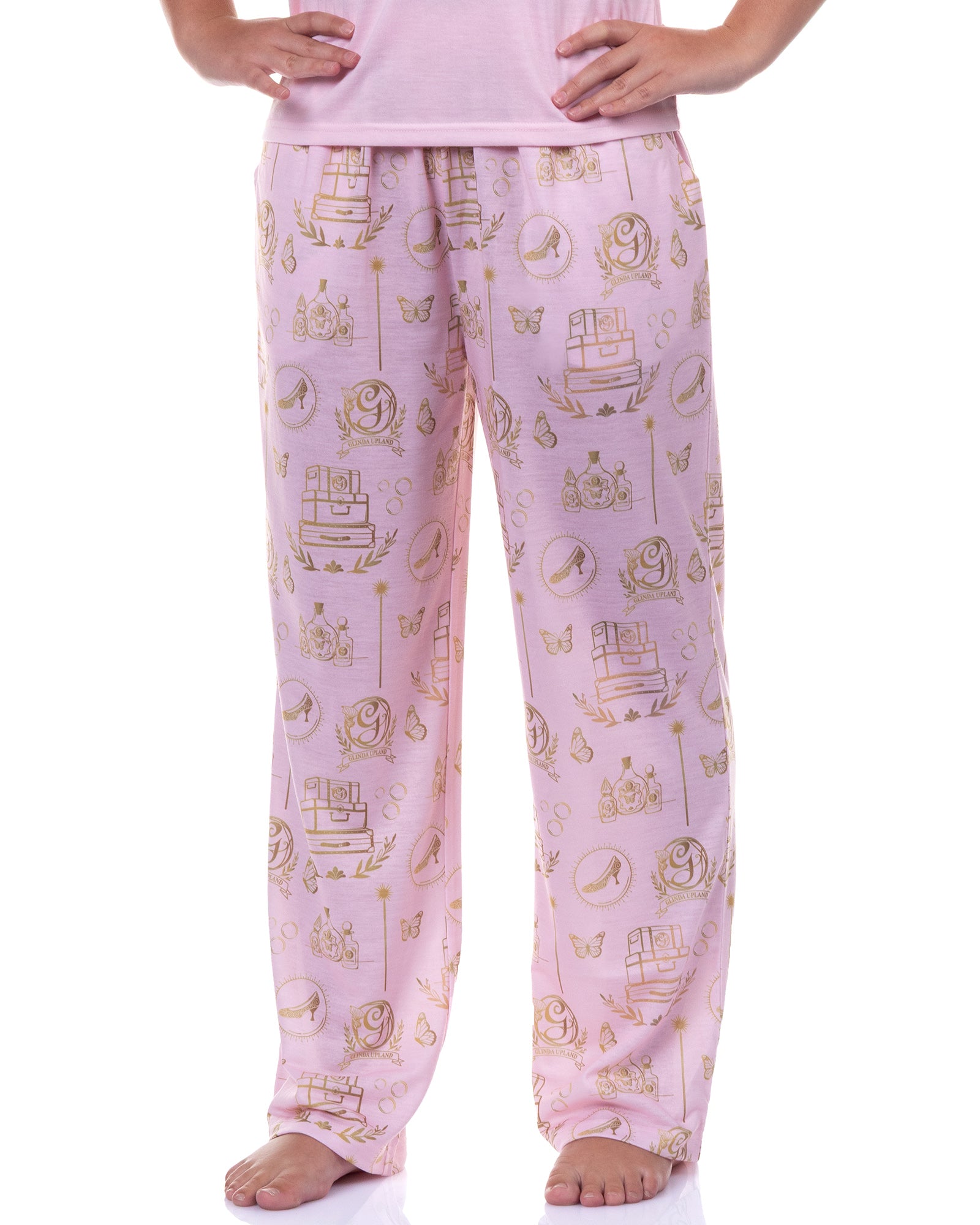 Wicked Women's Pajamas Glinda Upland Soft Short Sleeve Pajama Set
