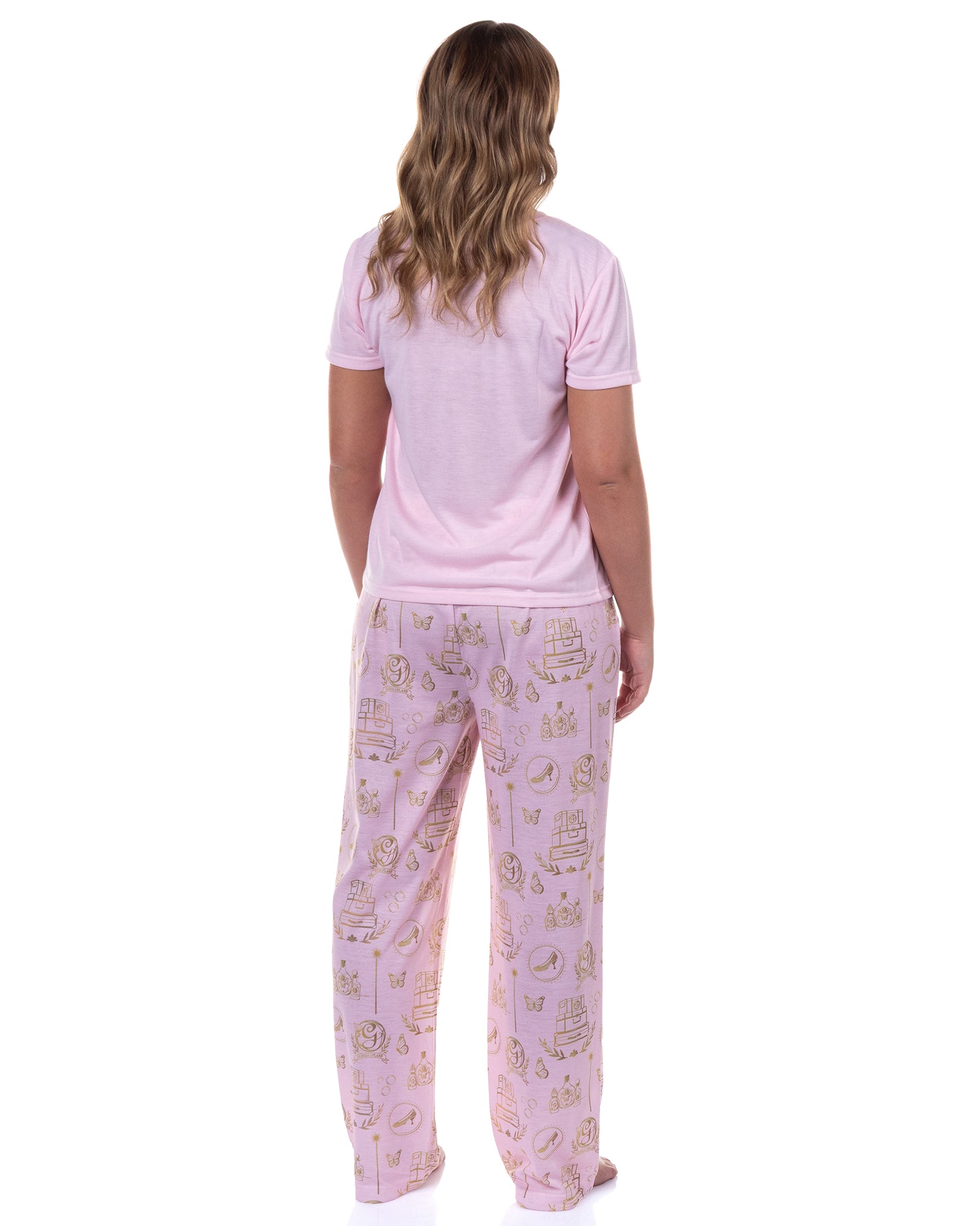 Wicked Women's Pajamas Glinda Upland Soft Short Sleeve Pajama Set