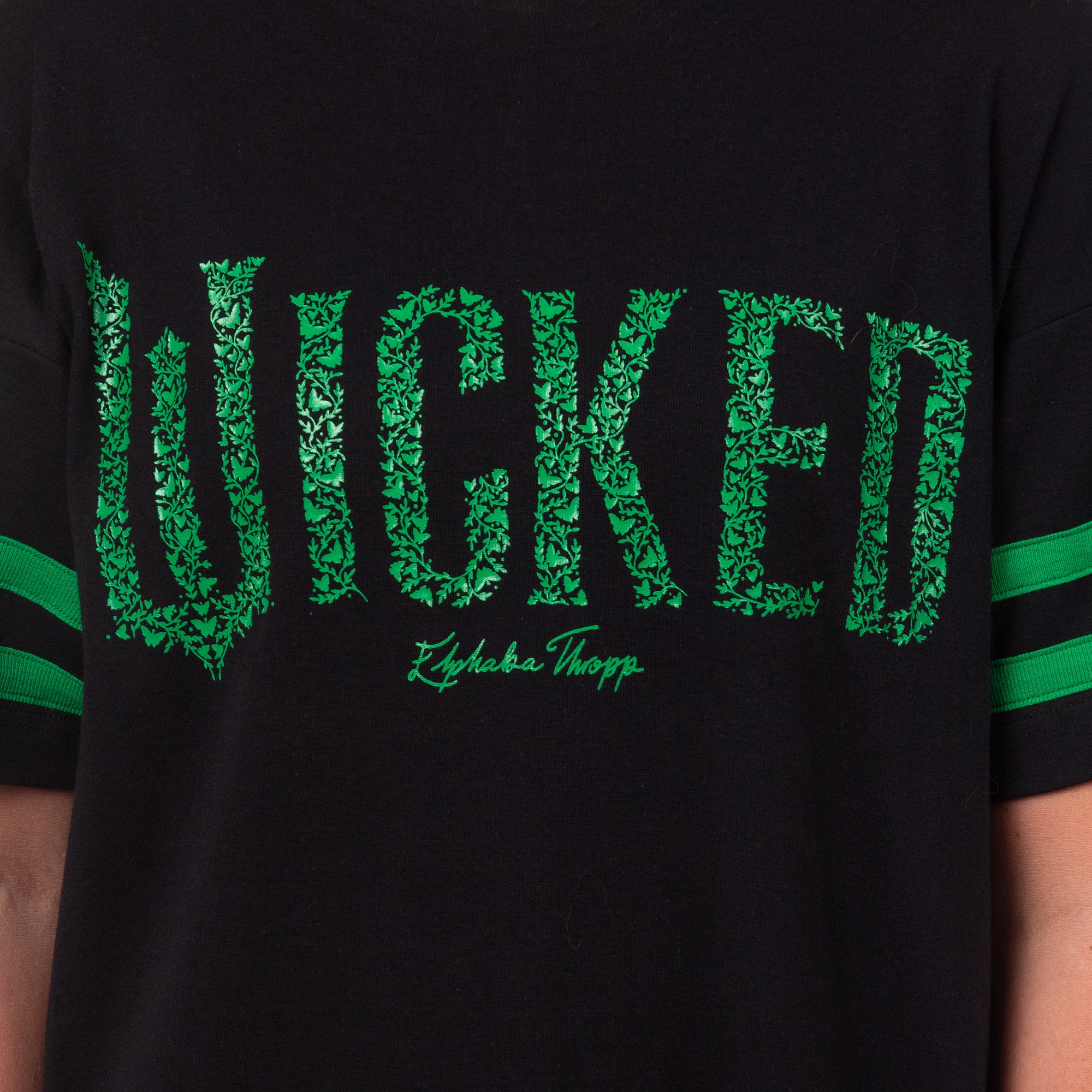Wicked Woman's Elphaba Thropp Varsity Nightgown Sleep Shirt Loungewear