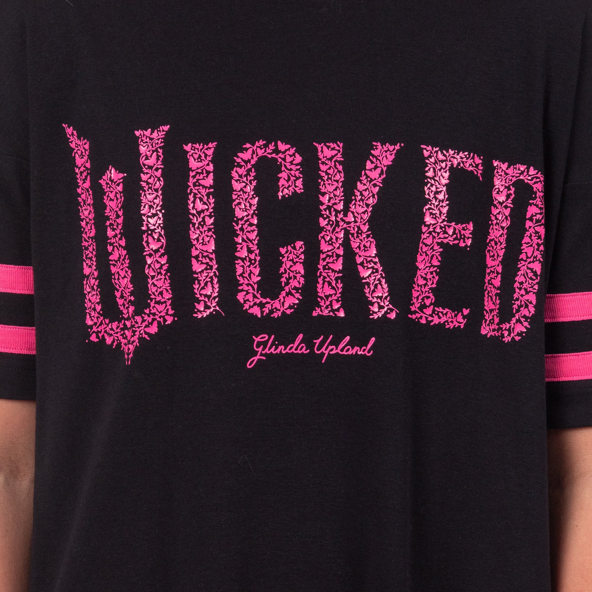Wicked Woman's Glinda Upland Varsity Nightgown Sleep Shirt Loungewear