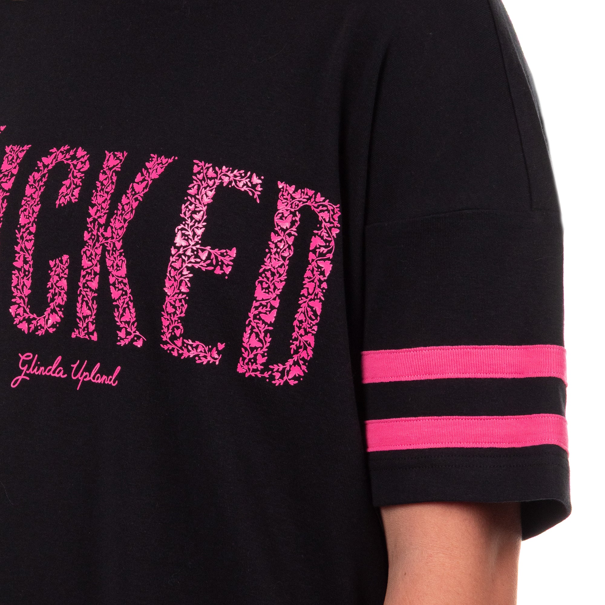 Wicked Woman's Glinda Upland Varsity Nightgown Sleep Shirt Loungewear