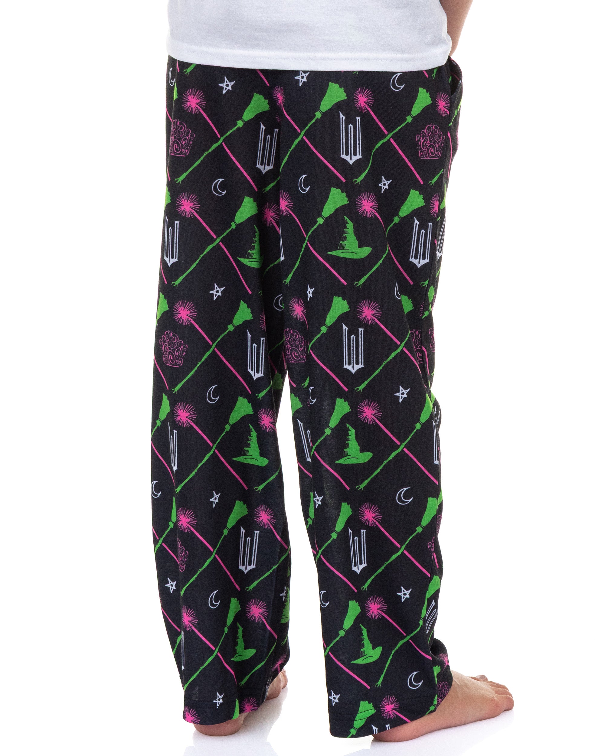 Wicked Girls' Pajamas Elphaba and Glinda Charms Pajama Pants For Kids