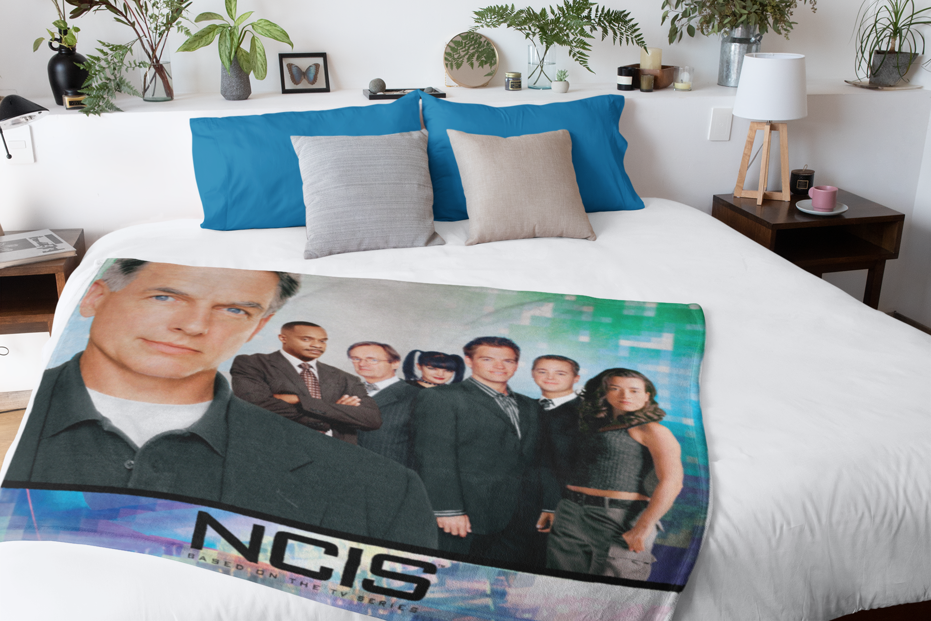 NCIS Cast TV Series Soft Plush Fleece Throw Blanket