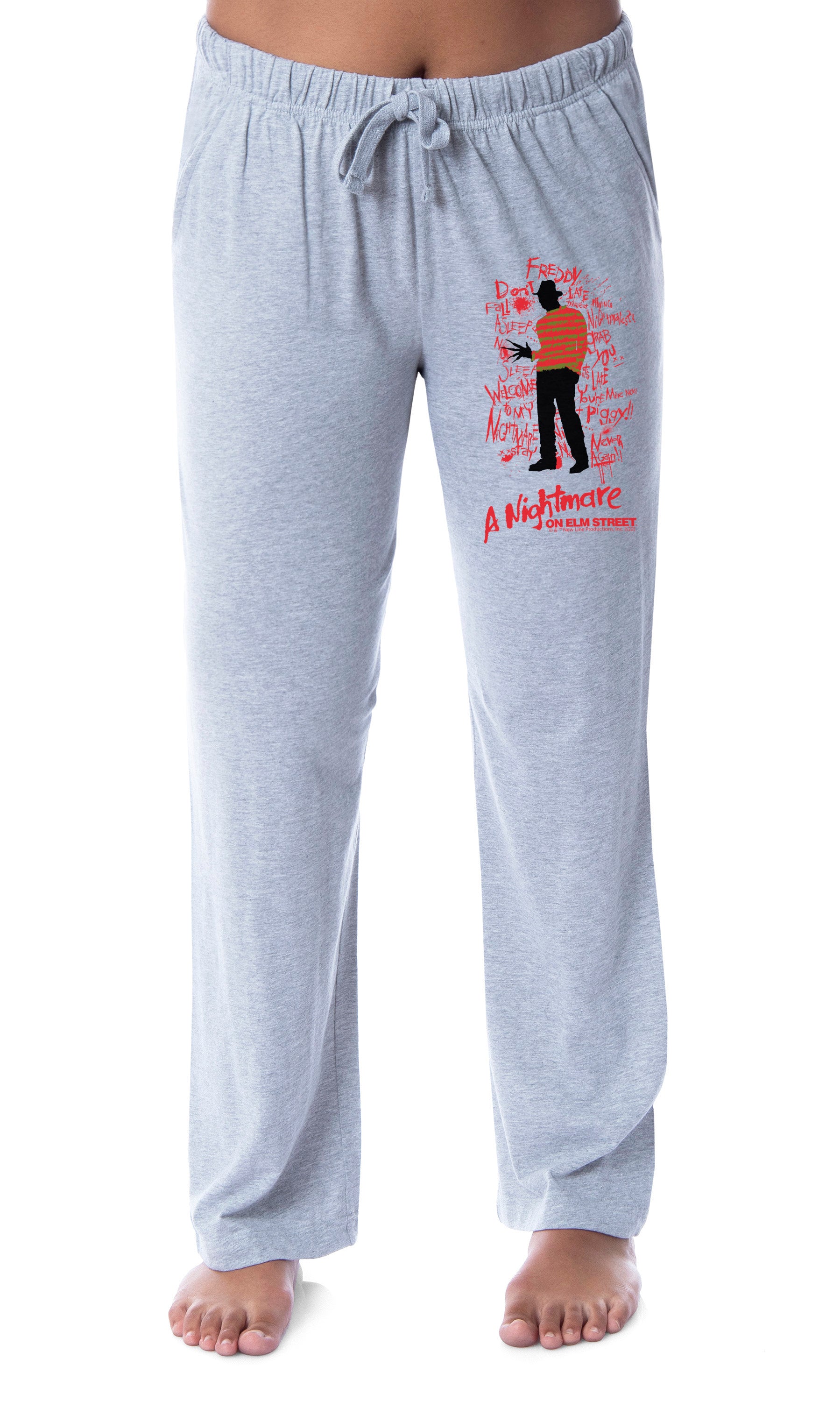 A Nightmare On Elm Street Womens' Movie Freddy Krueger Sleep Pajama Pants