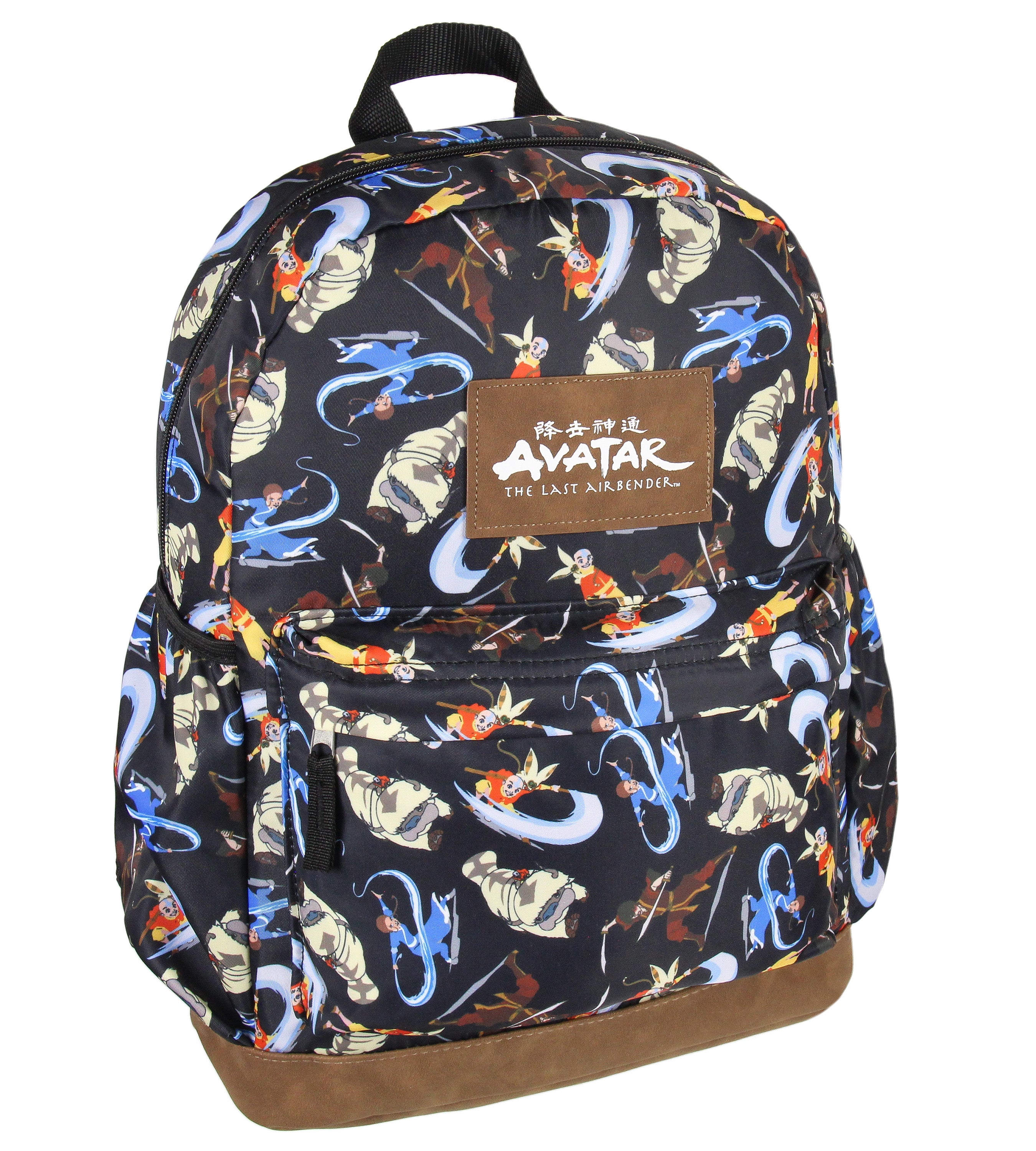 Nickelodeon Avatar The Last Airbender Character All Over Print Backpack 16"