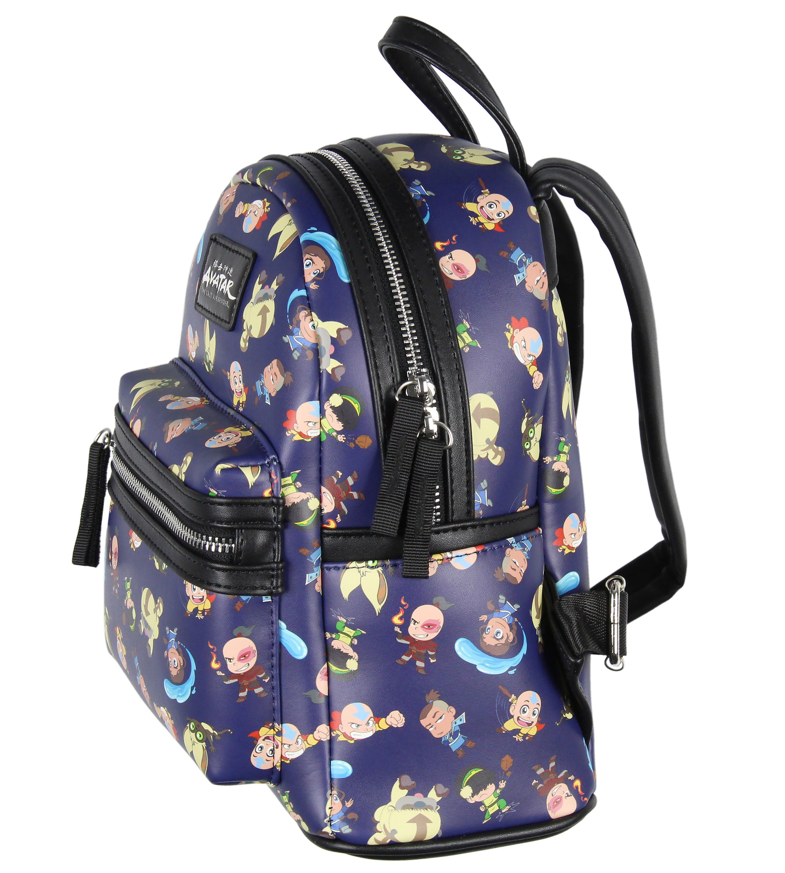 Nickelodeon Chibi Avatar The Last Airbender Characters Aang Zuko Mini Backpack